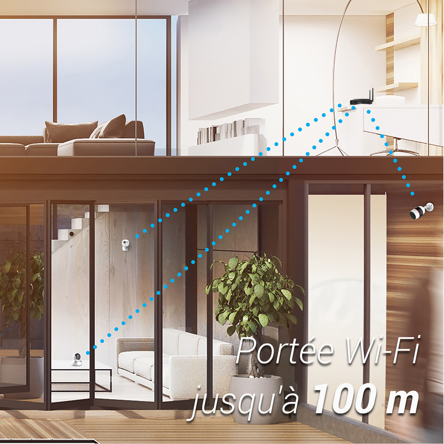 Enregistreur vidéo Wi-Fi, Ezviz - 2