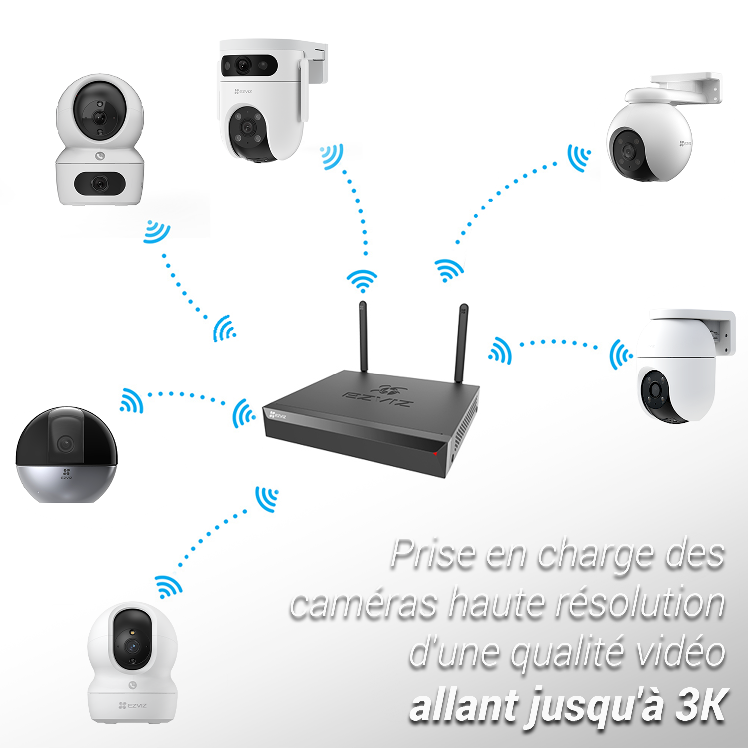 Enregistreur vidéo Wi-Fi, Ezviz - 5