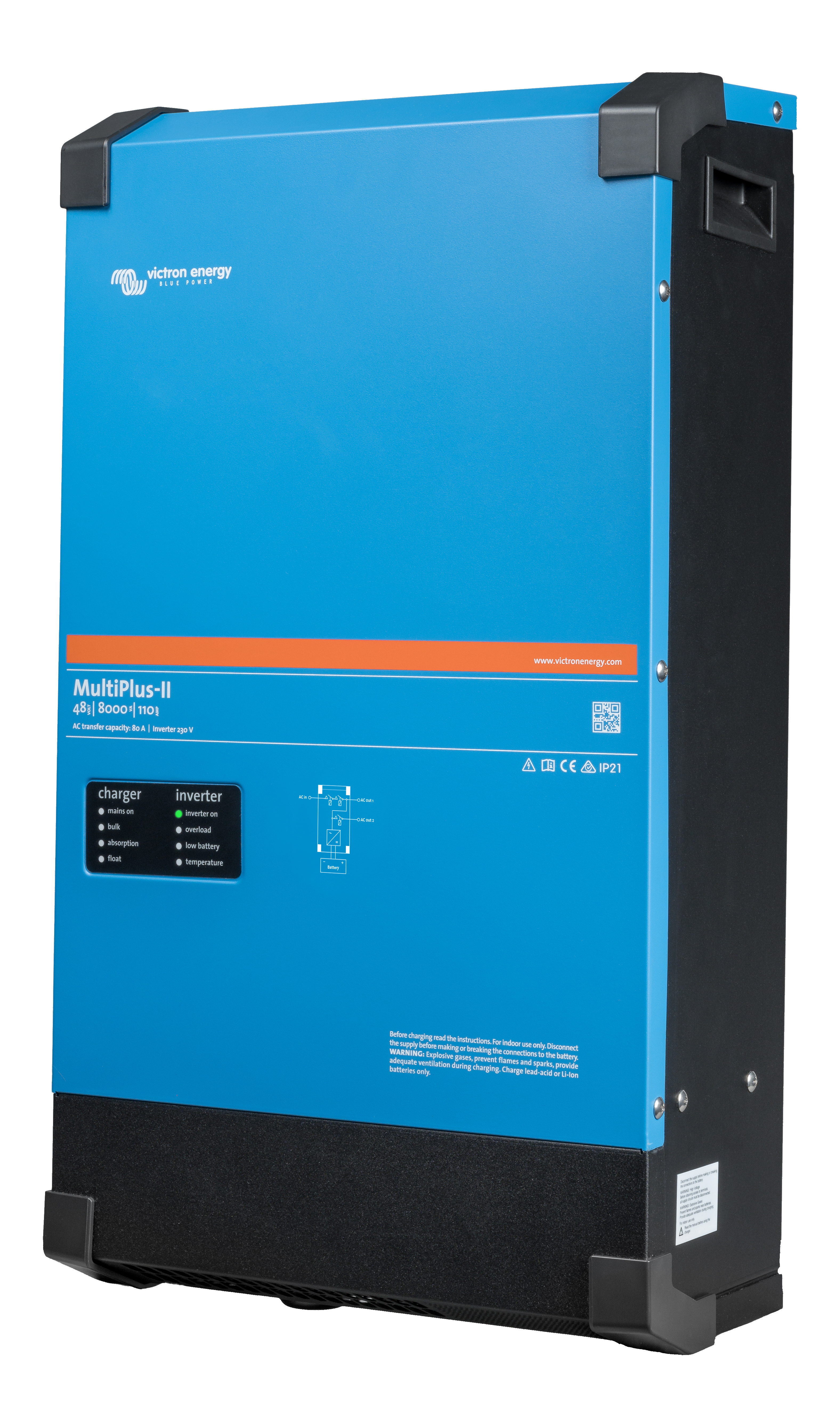 INVERSOR VICTRON MULTIPLUS-II 48/8000/110-100/100 - 3