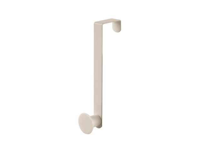 Gancio da appendere fiore in acciaio beige satinato, max 2 Kg