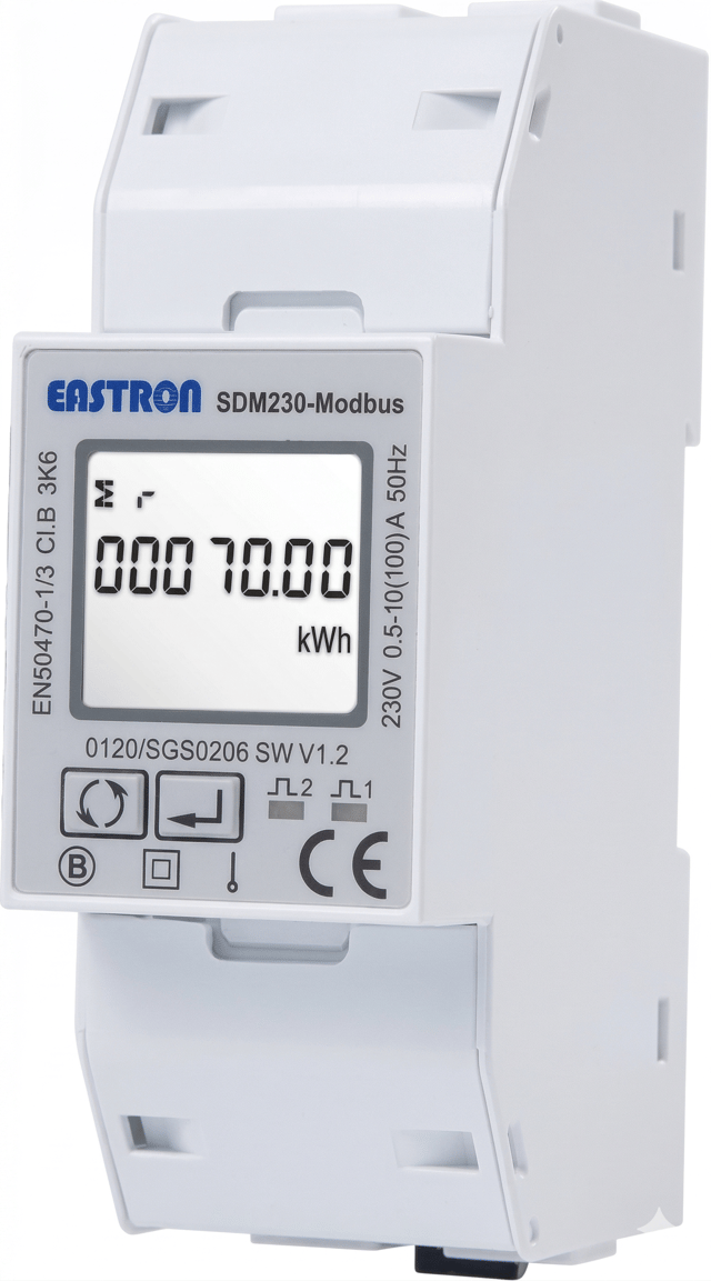MEDIDOR MONOFASICO DEYE SDM230 MODBUS 100A 1PH