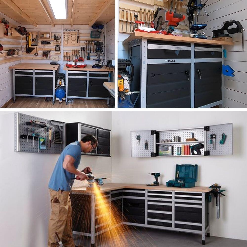 Painel WOLFCRAFT PORTA FERRAMENTAS - 7