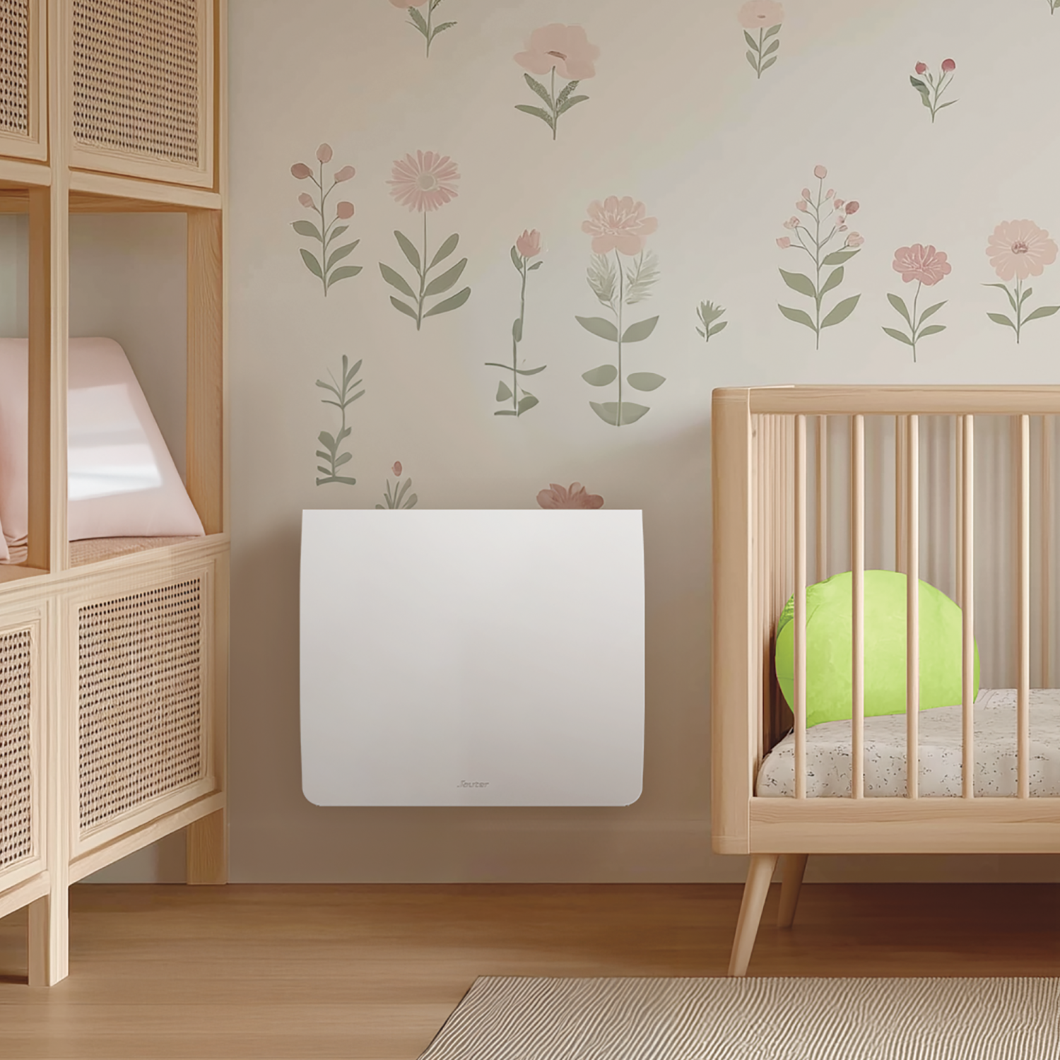 Radiateur électrique connecté à inertie sèche Kaminari 1000W SAUTER blanc - 2