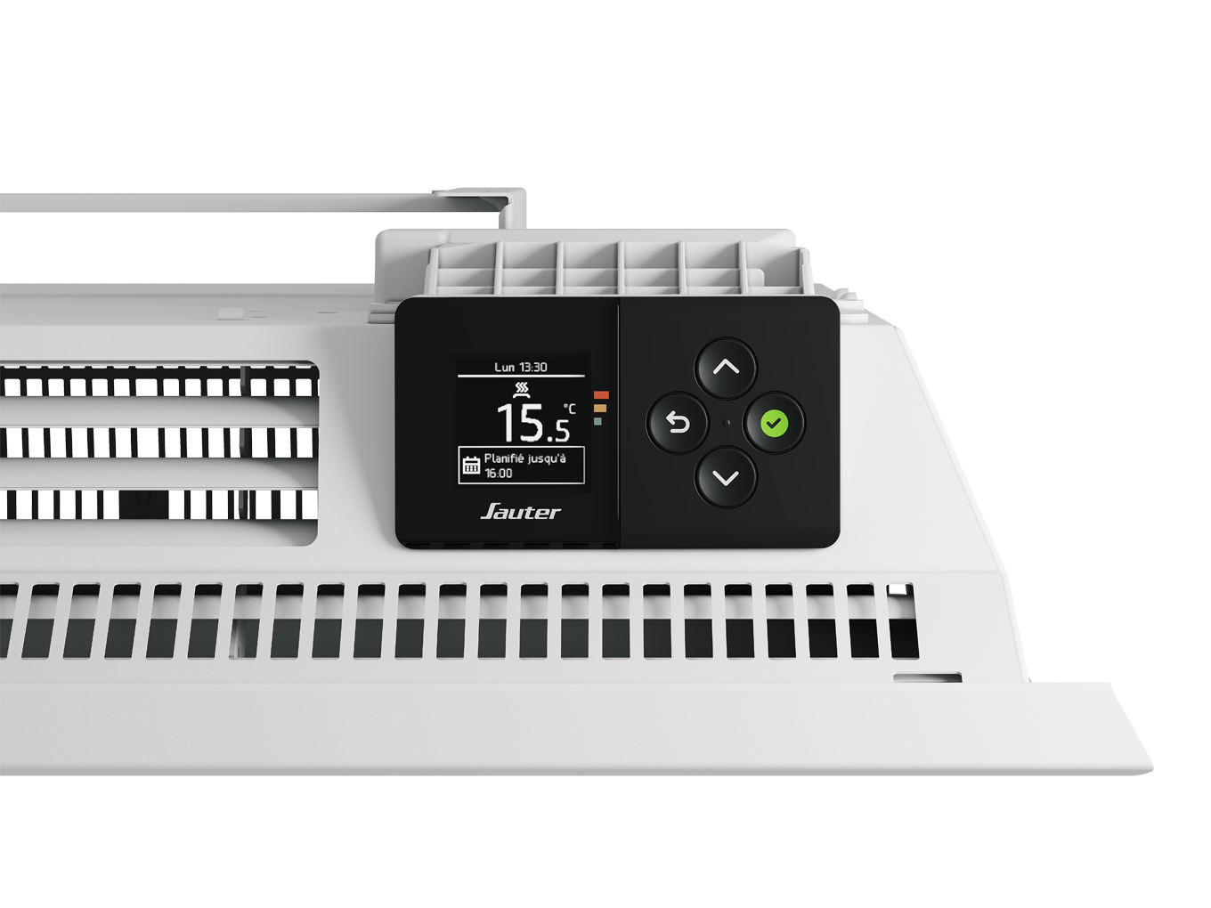 Radiateur électrique connecté à inertie sèche Kaminari 1000W SAUTER blanc - 8