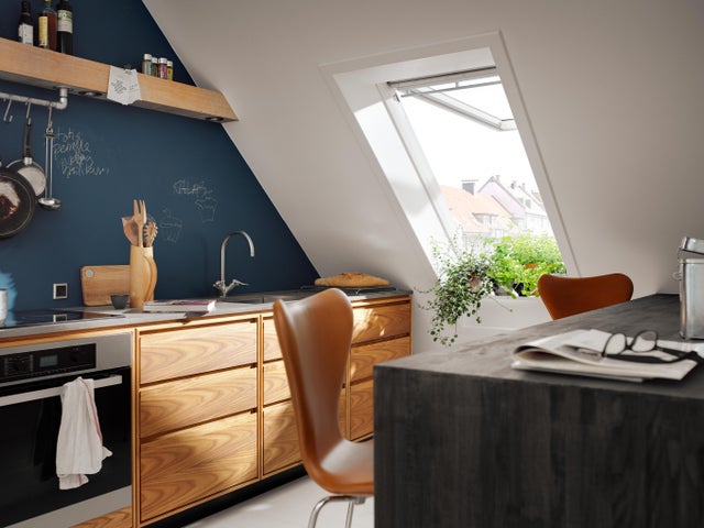 Okno dachowe 3-szybowe GNU 78x118 cm otwieranie obrotowe Comfort+ Velux