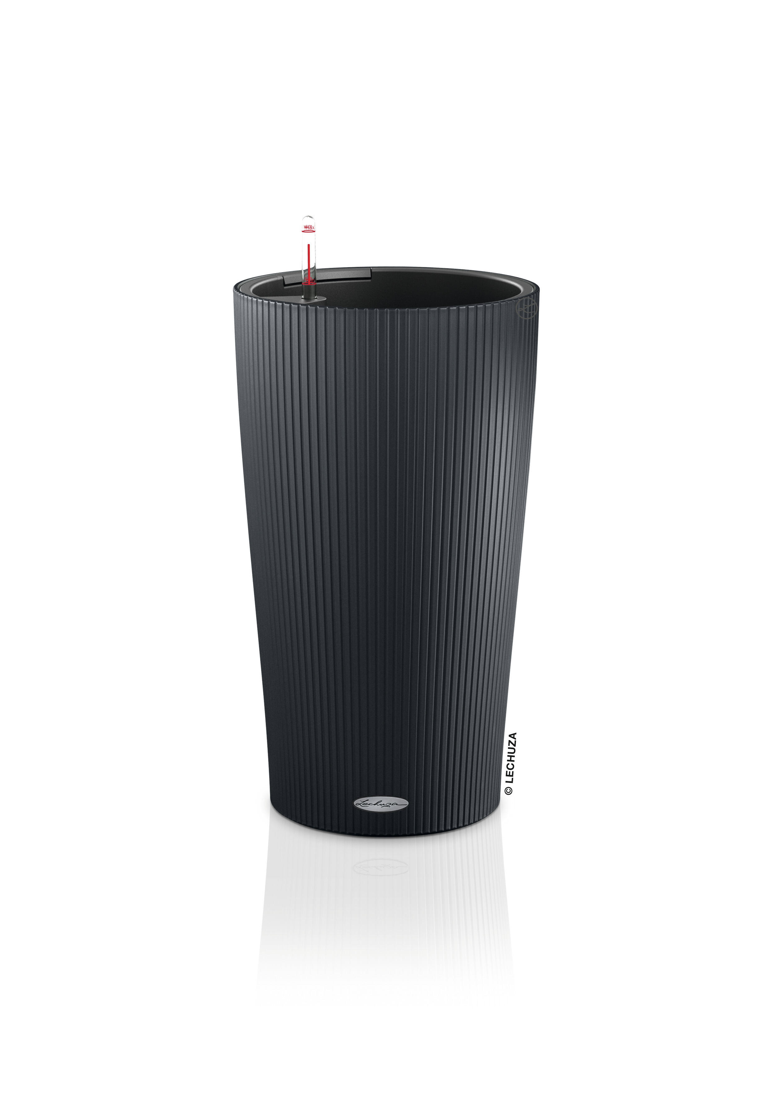 Fioriera autoirrigante Color LECHUZA in polipropilene grigio H 19 x L 80 x P 19 cm - 6