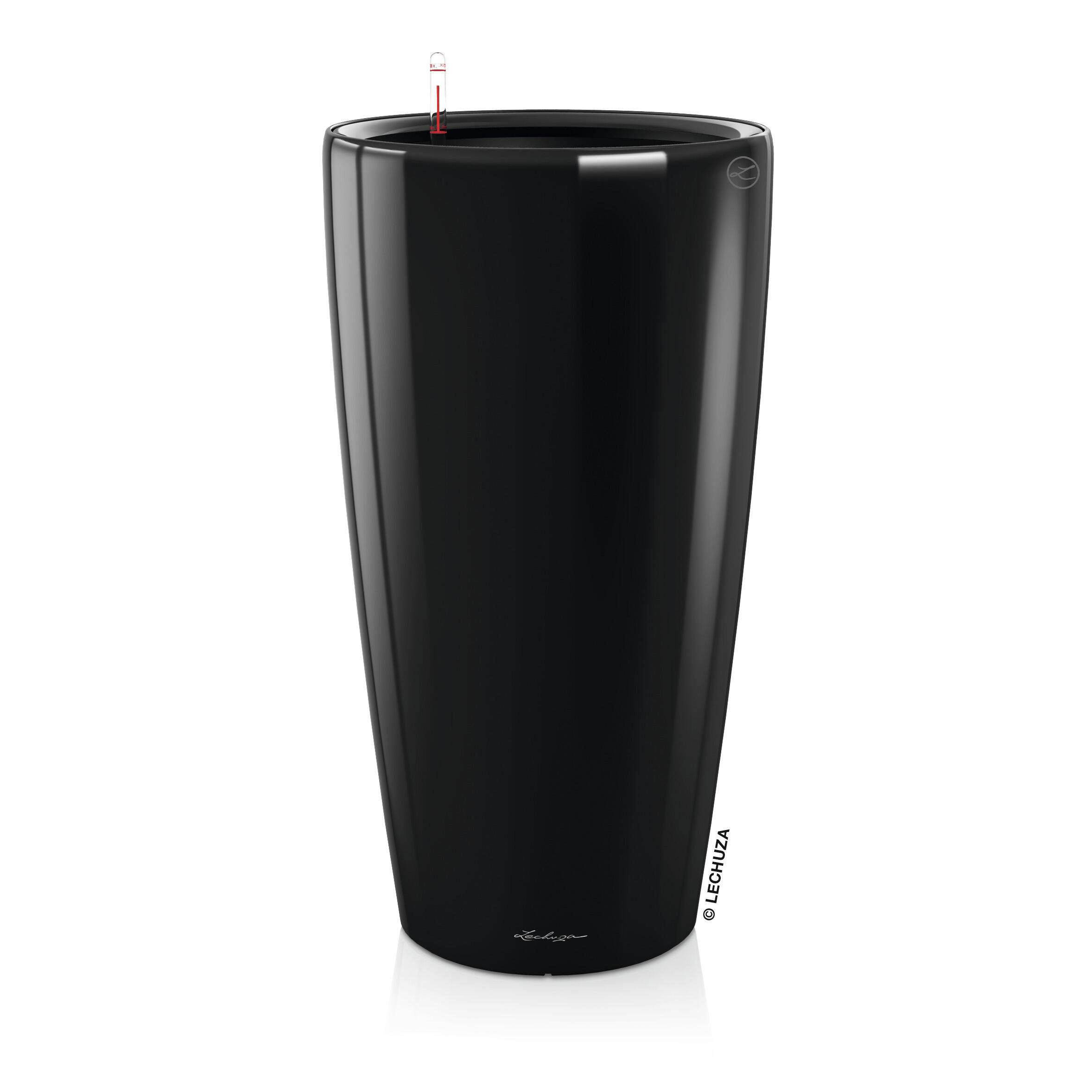 Vaso autoirrigante Rondo Premium LECHUZA in polipropilene nero H 56 x ø 32 cm - 6