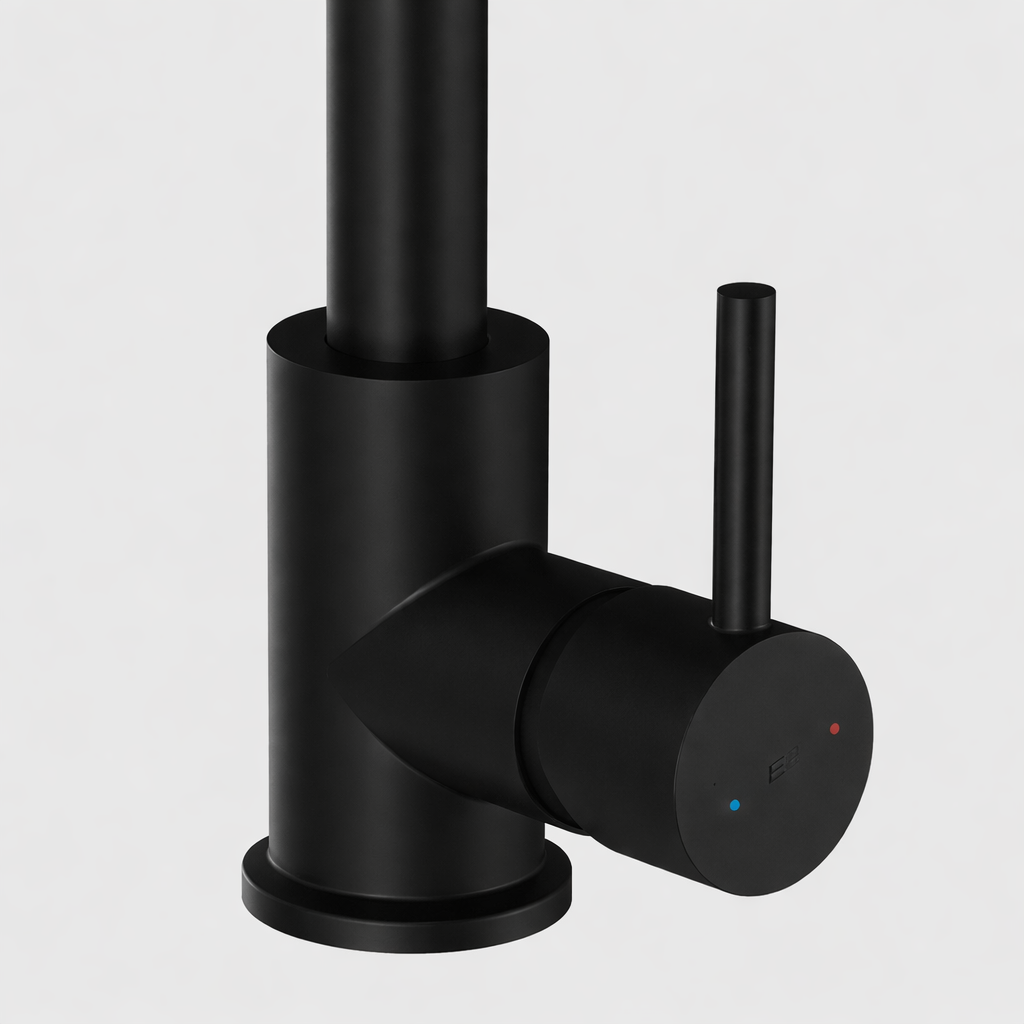 Mitigeur cuisine bec haut - Noir - Kiwo - 8