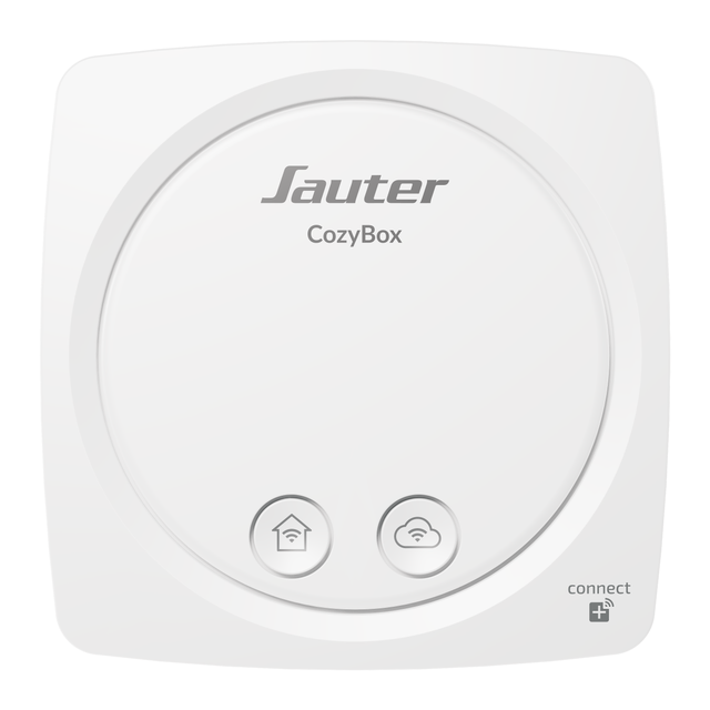 Boîtier connecté pour radiateurs et pompe à chaleur SAUTER Cozybox