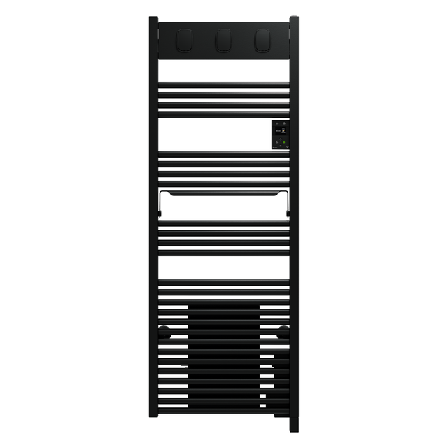 Sèche-serviettes électrique à inertie fluide 1750W Marapi 2 SAUTER noir