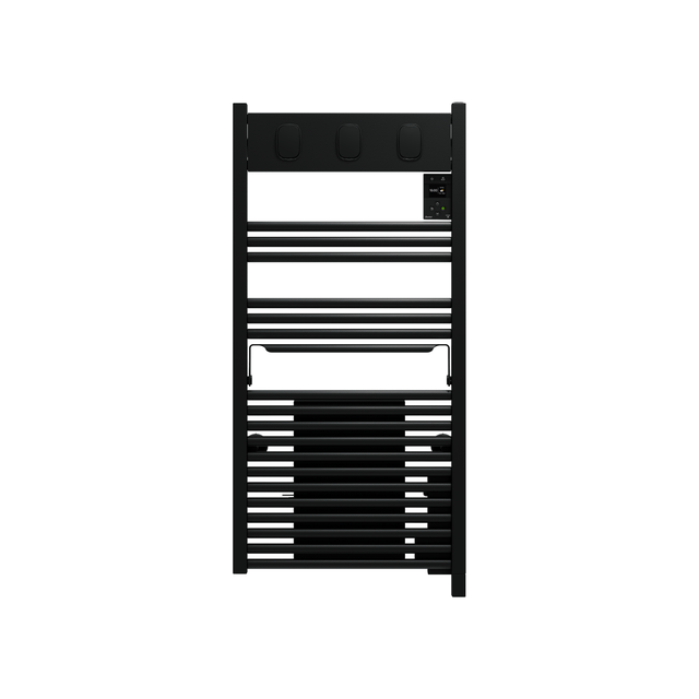 Sèche-serviettes électrique à inertie fluide 1500W Marapi 2 SAUTER noir