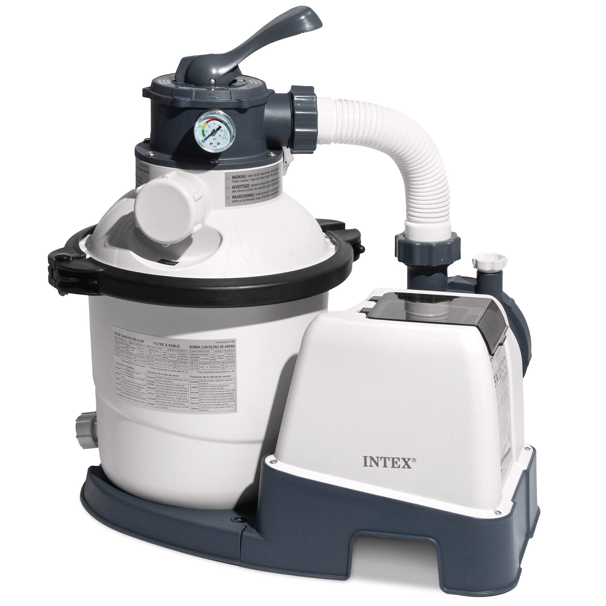 	
Monobloco 5700L/h 0,25CV pisicna até 29 m Intex - 2
