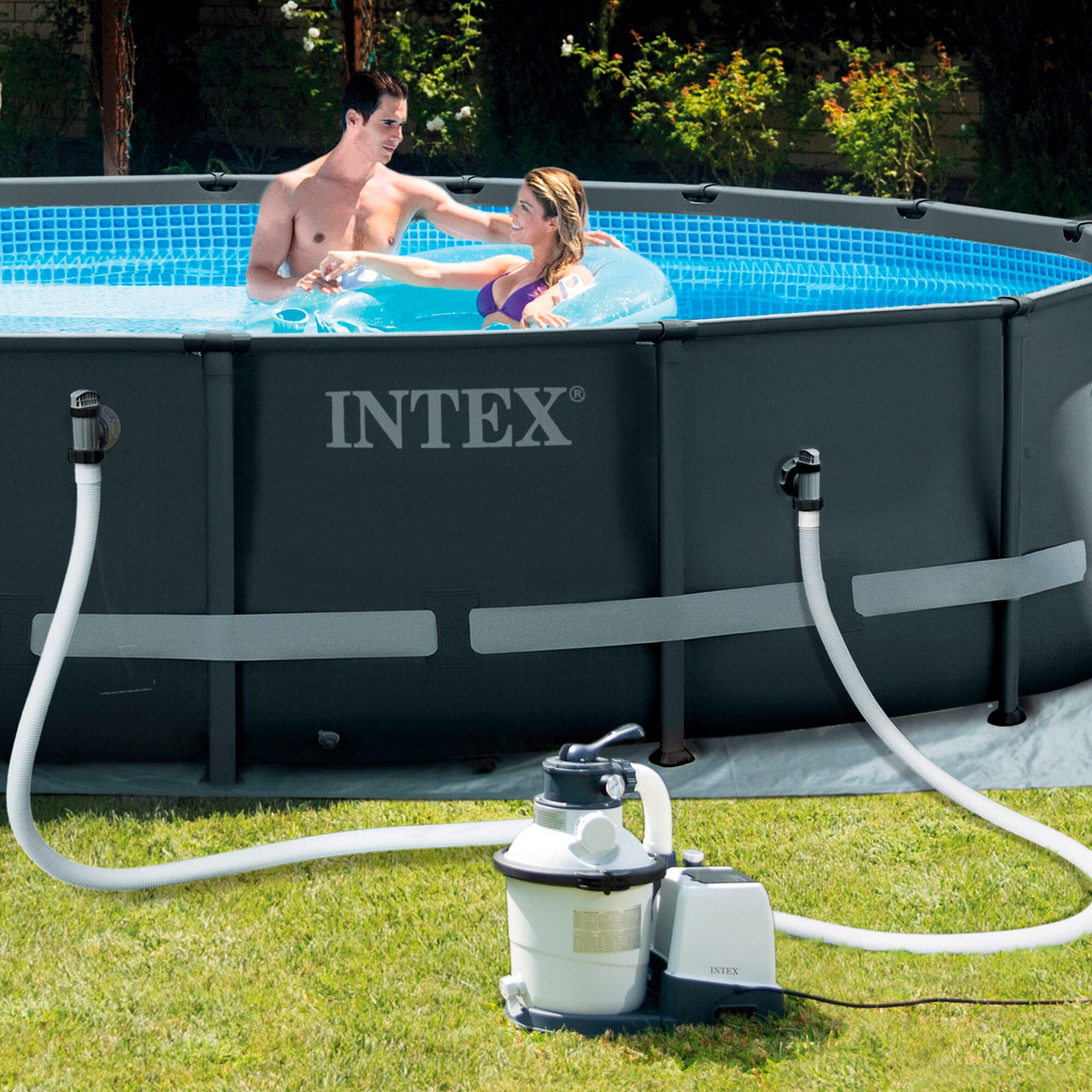 	
Monobloco 5700L/h 0,25CV pisicna até 29 m Intex - 3