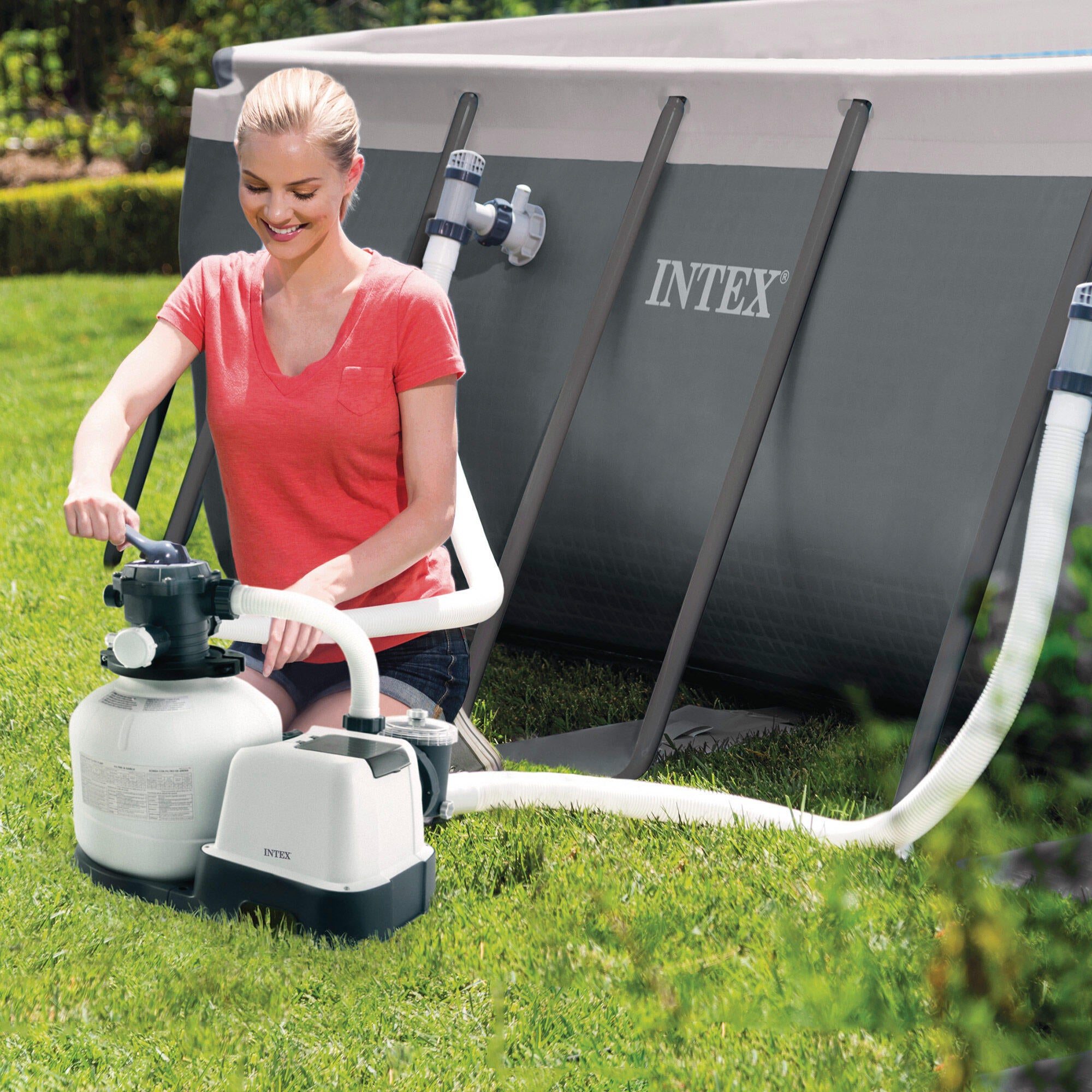 Monobloco 7900L/h 0,30CV pisicna até 37 m³ Intex - 3