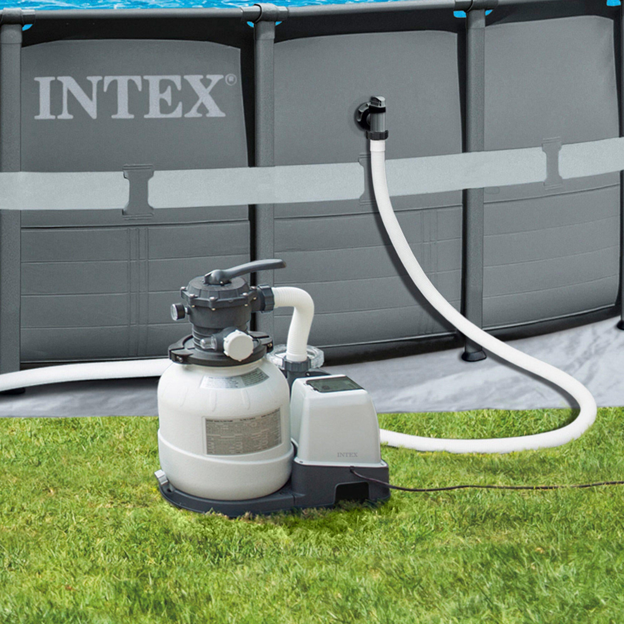 Monobloco 12000L/h 0,75V pisicna até 66,6 m³ Intex - 3