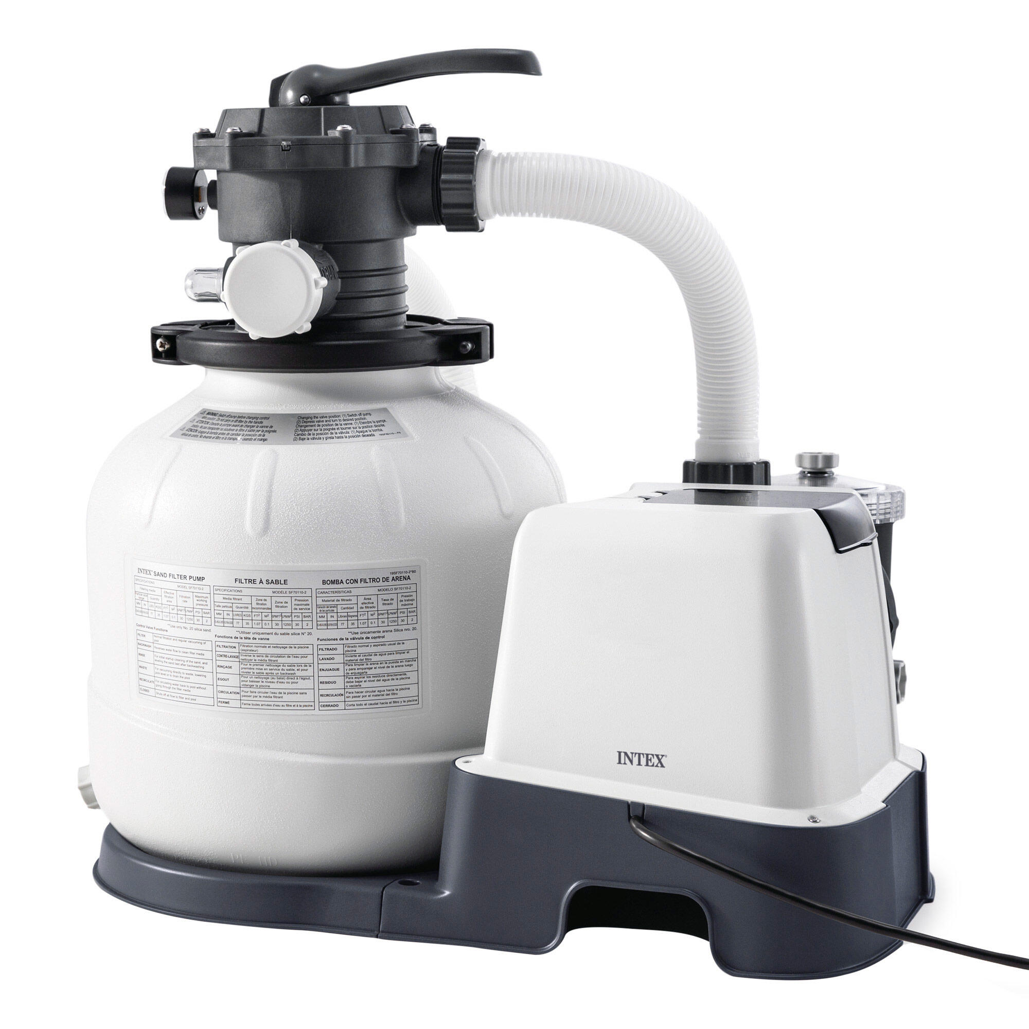 Monobloco+clorador salino 32000L Intex - 3