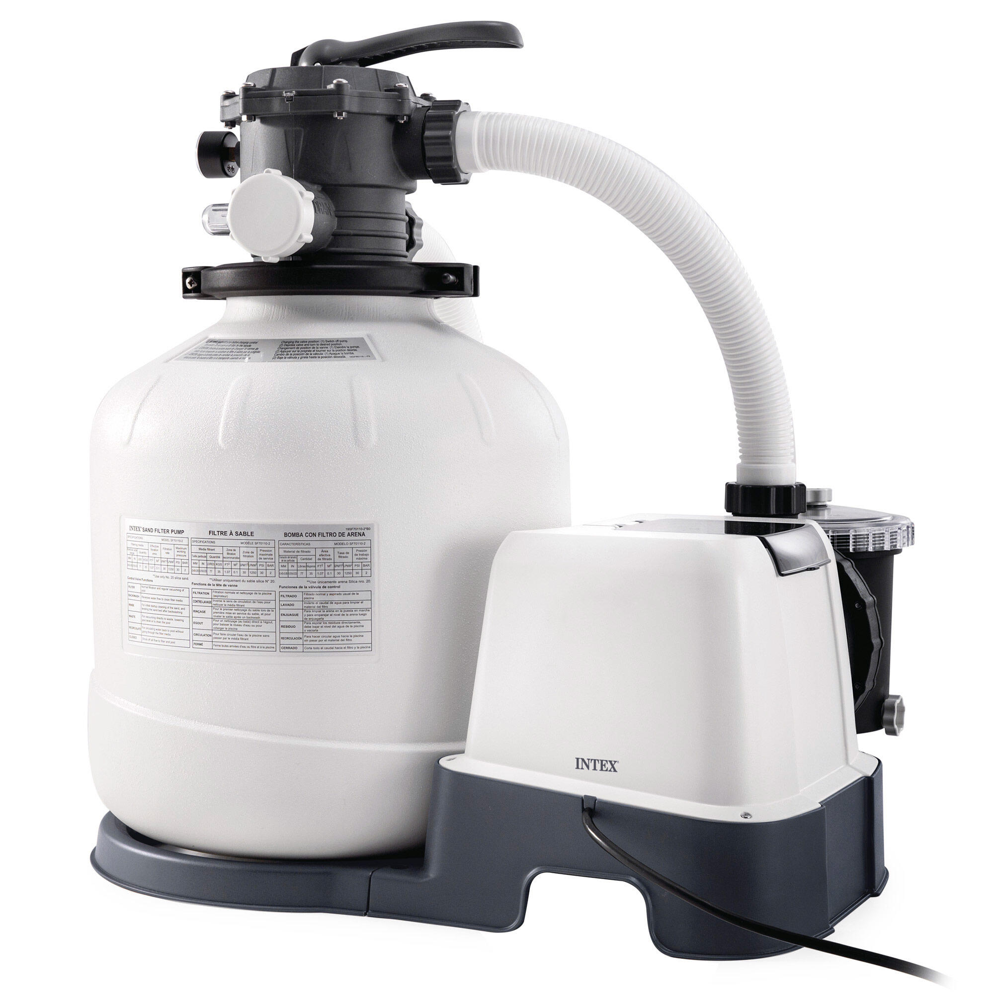 Monobloco+clorador salino 56800L Intex - 3