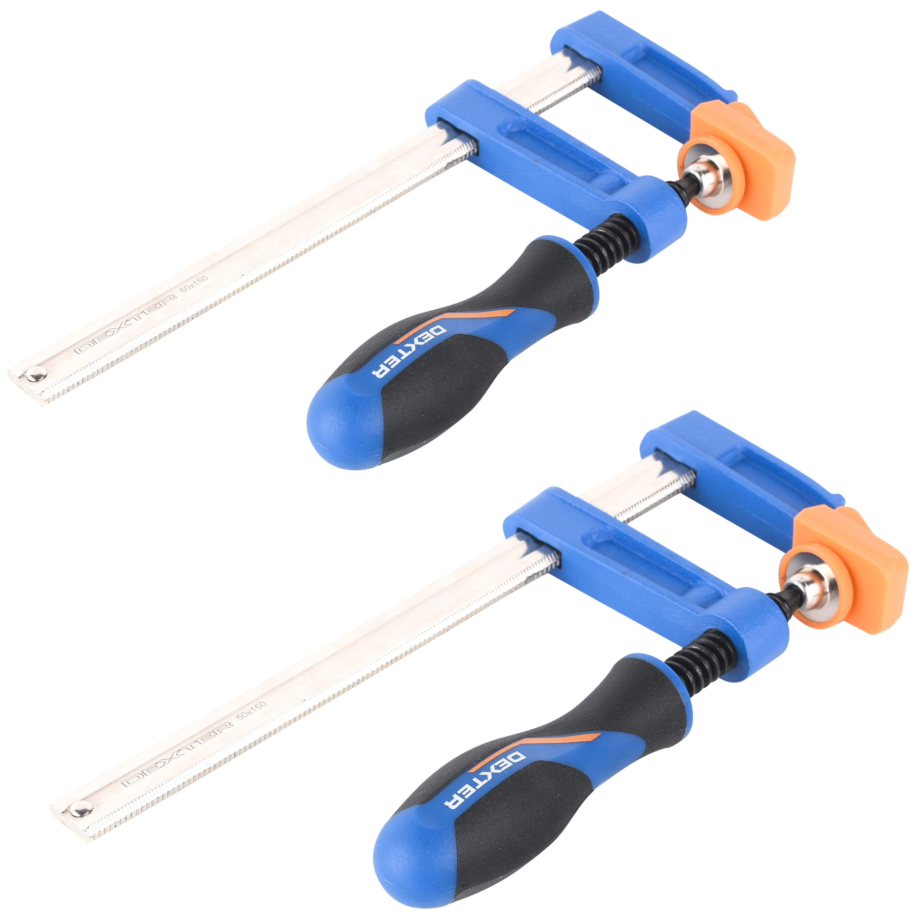 Zestaw ścisków stolarskich Typ F 150 mm 2 szt. Dexter - 10