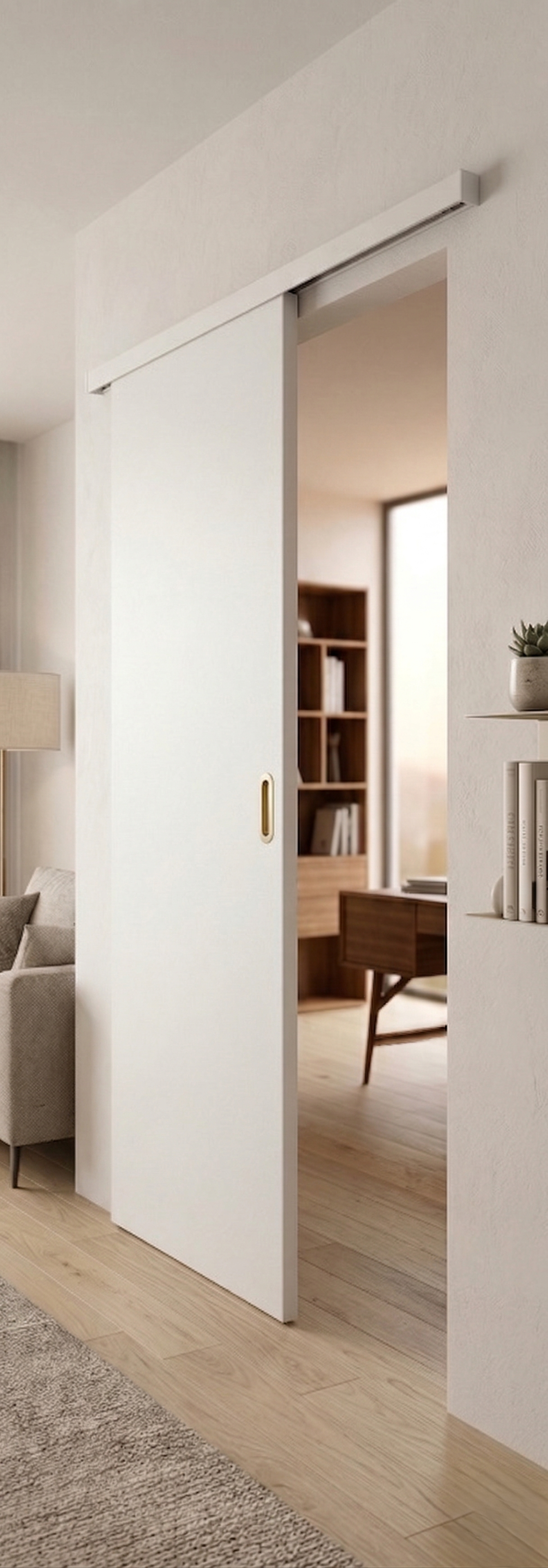 HOJA LACADA BLANCA 72,5CM - 2