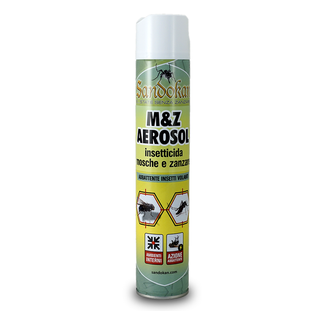 Insetticida spray per mosche e zanzare SANDOKAN 500 ml