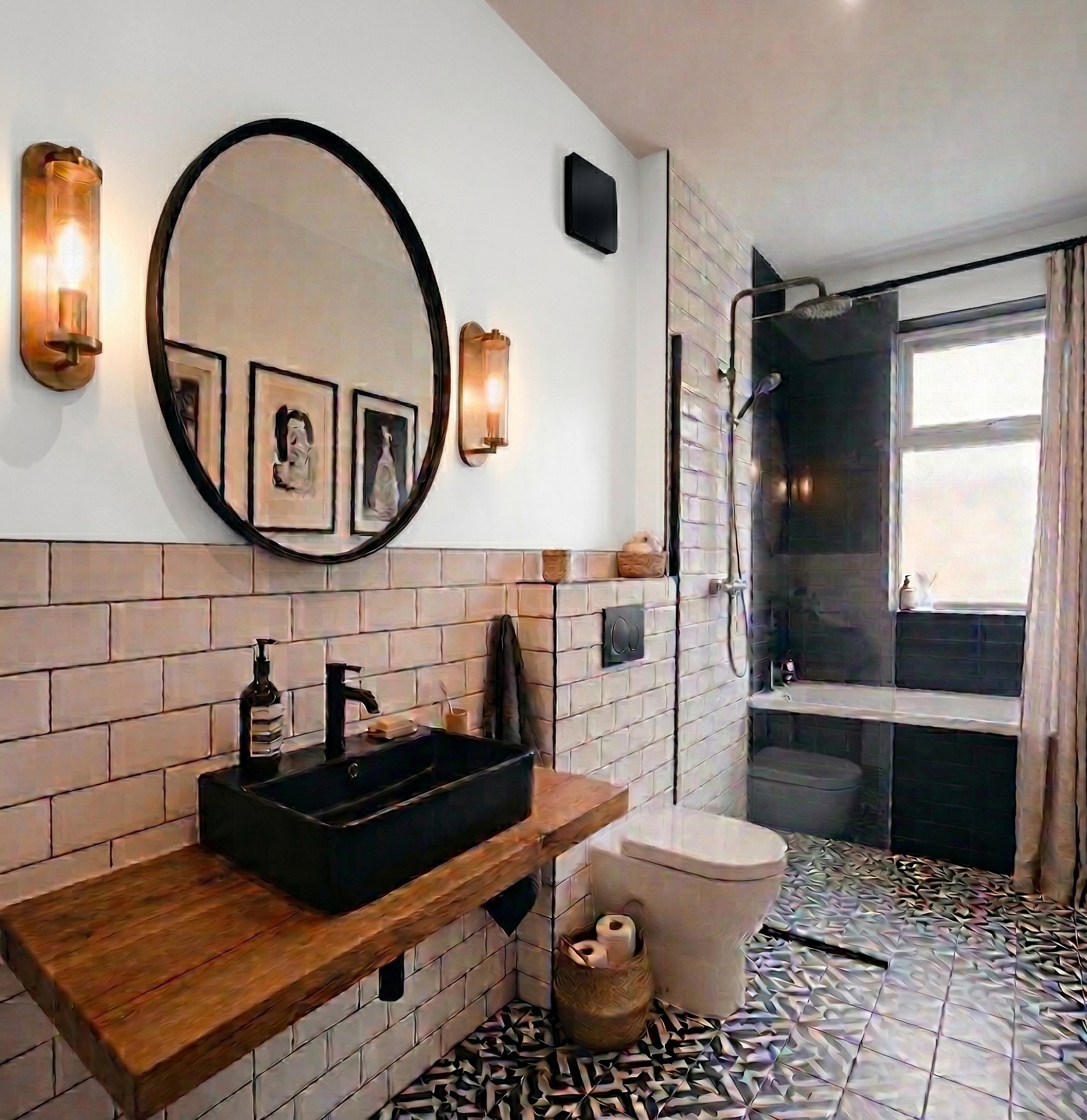 ACABADO CRISTAL NEGRO PARA EXTRACTOR DECORATIVO - 2