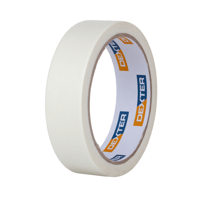 Taśma malarska biała 25 mm x 25 m Dexter