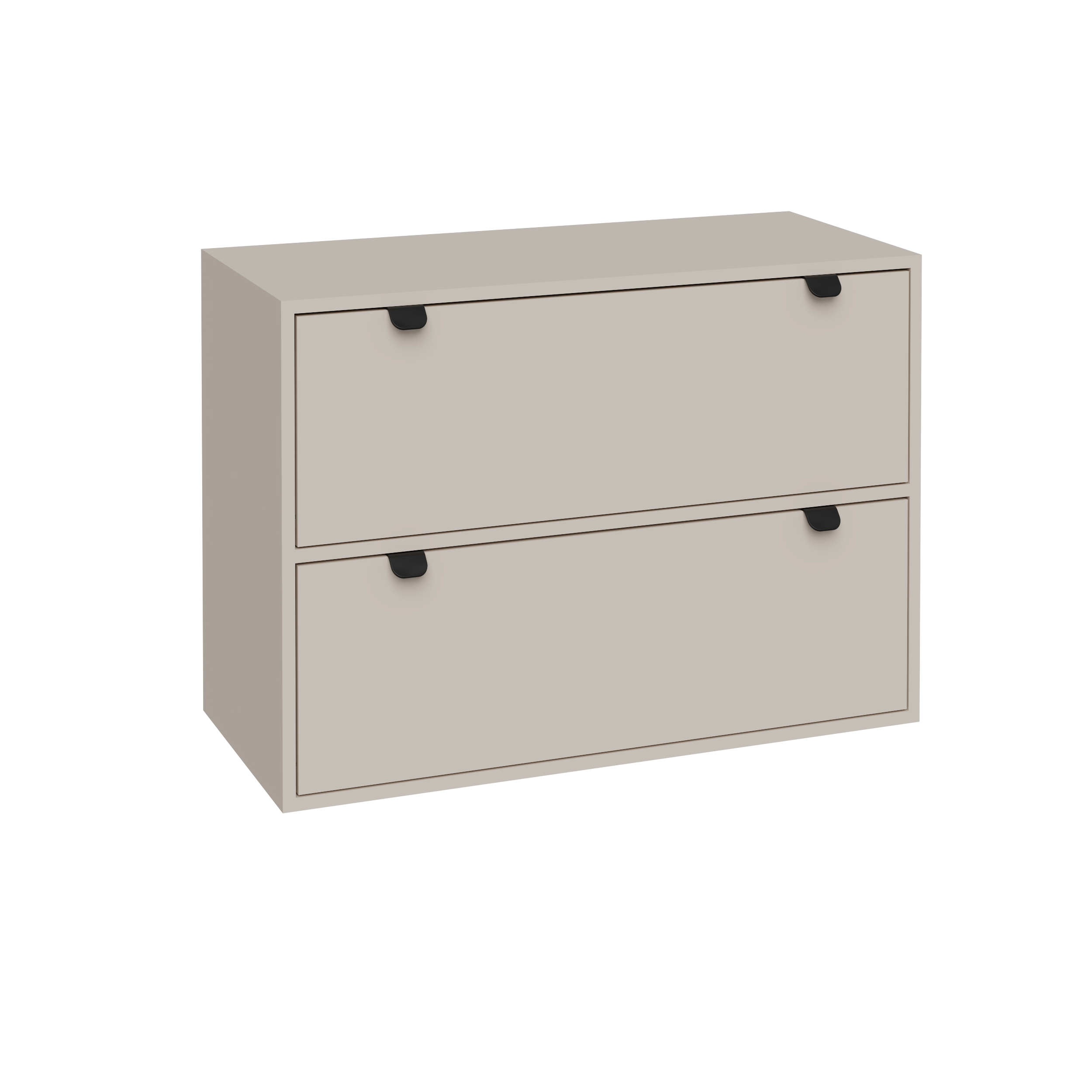 Komoda z szufladami Napoli 61x85x38 cm kaszmir