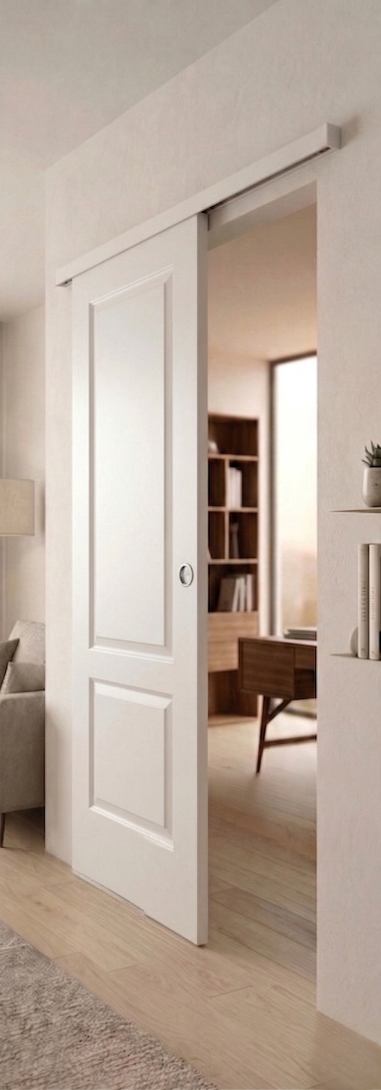 HOJA 2C LACADA BLANCA CIEGA 82,5CM  - 2