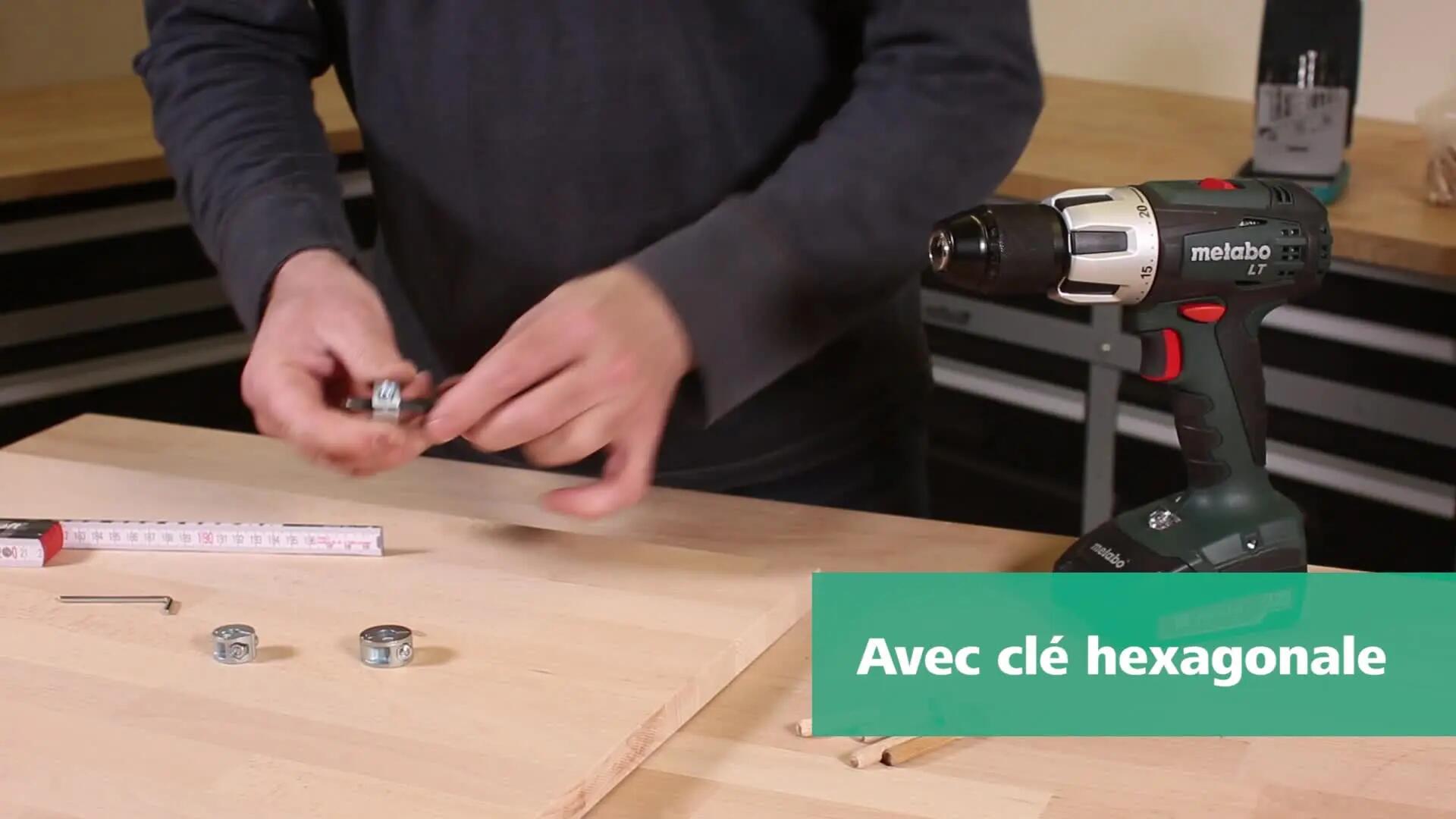 Lot de 3 butées de profondeur WOLFCRAFT, Diam. 6, 8 et 10 mm - 3