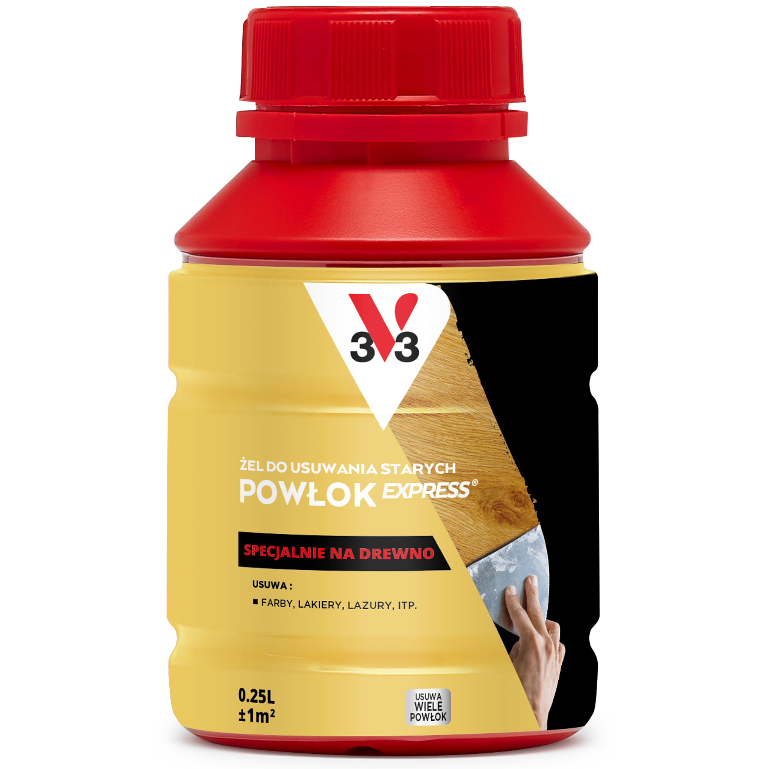 Środek do usuwania powłok z drewna 0.25 l V33
