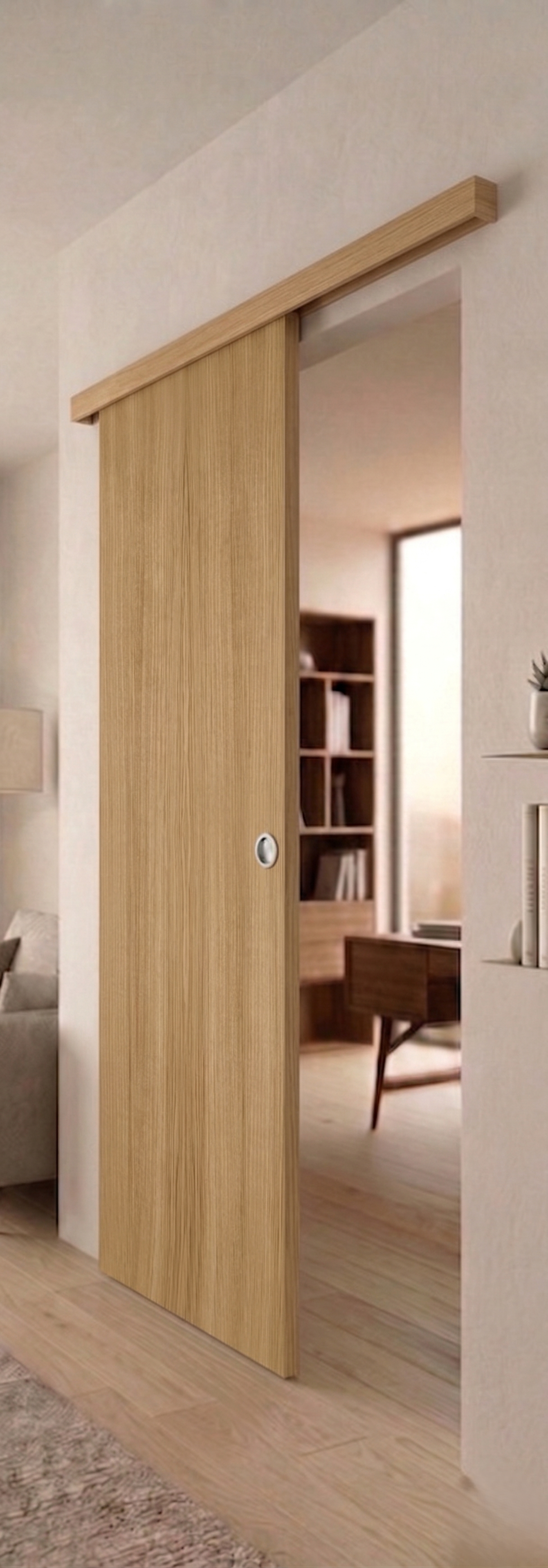 HOJA MELAMINA ROBLE P CIEGA 92,5CM - 2