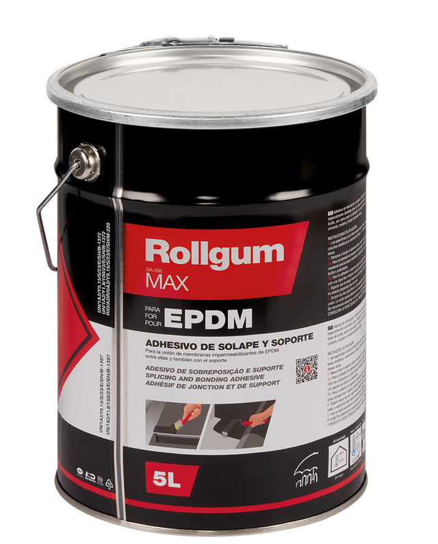 Adhesivo de solape Rollgum MAX de 5L