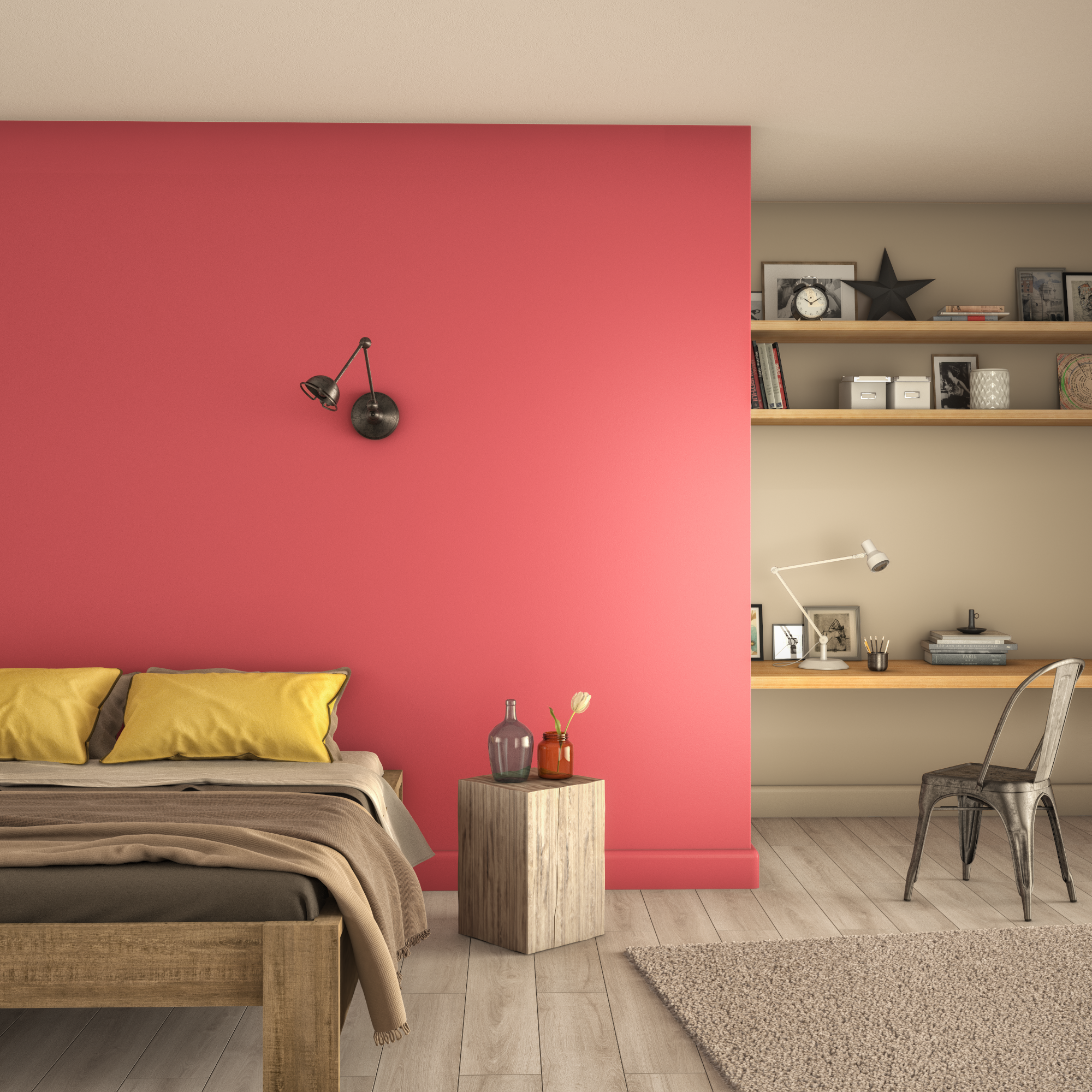 Pittura per interni lavabile LUXENS Opaca Beige Kenya 4 opaco 0.075 L - 7