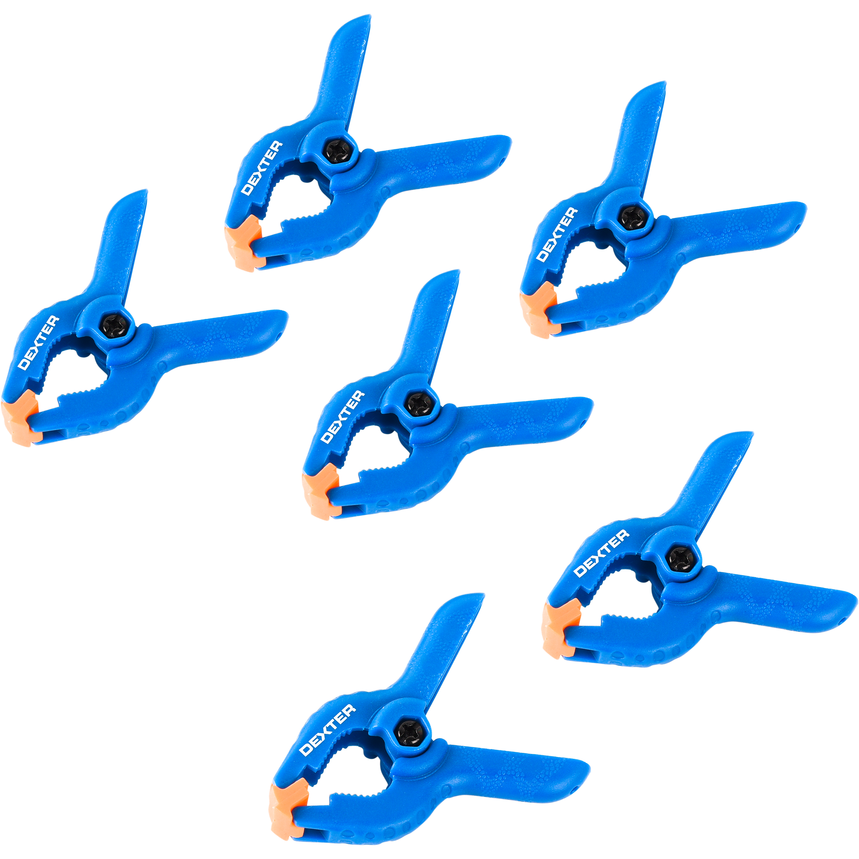 Zestaw ścisków klamrowych 65 mm 6 szt. Dexter - 6