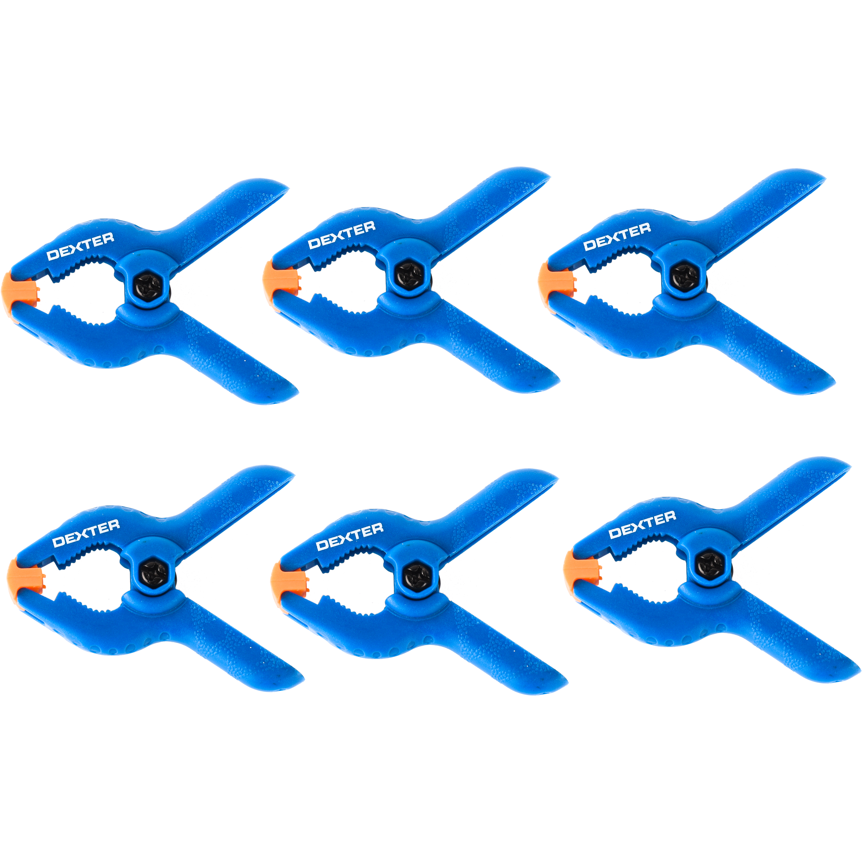 Zestaw ścisków klamrowych 65 mm 6 szt. Dexter - 4