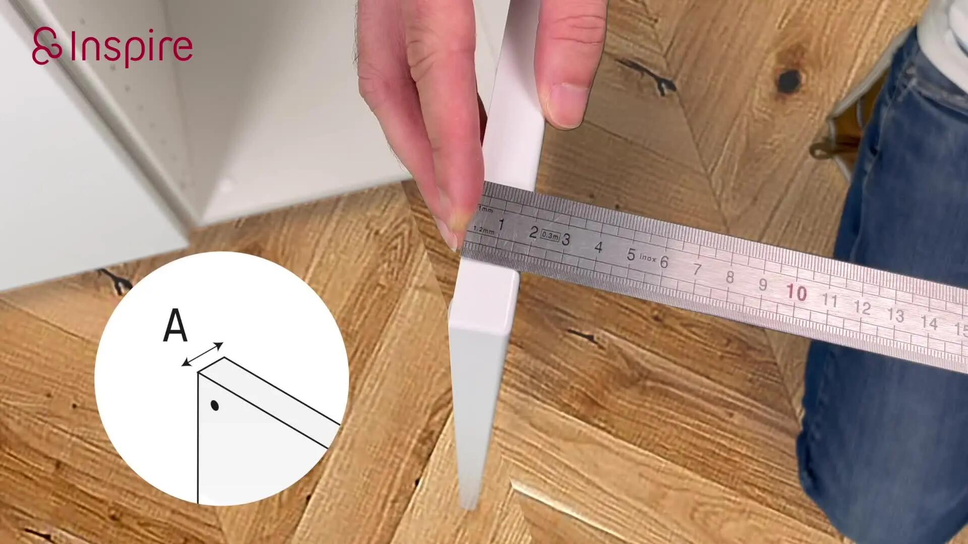 comment couper une vis sécable de bouton de meuble