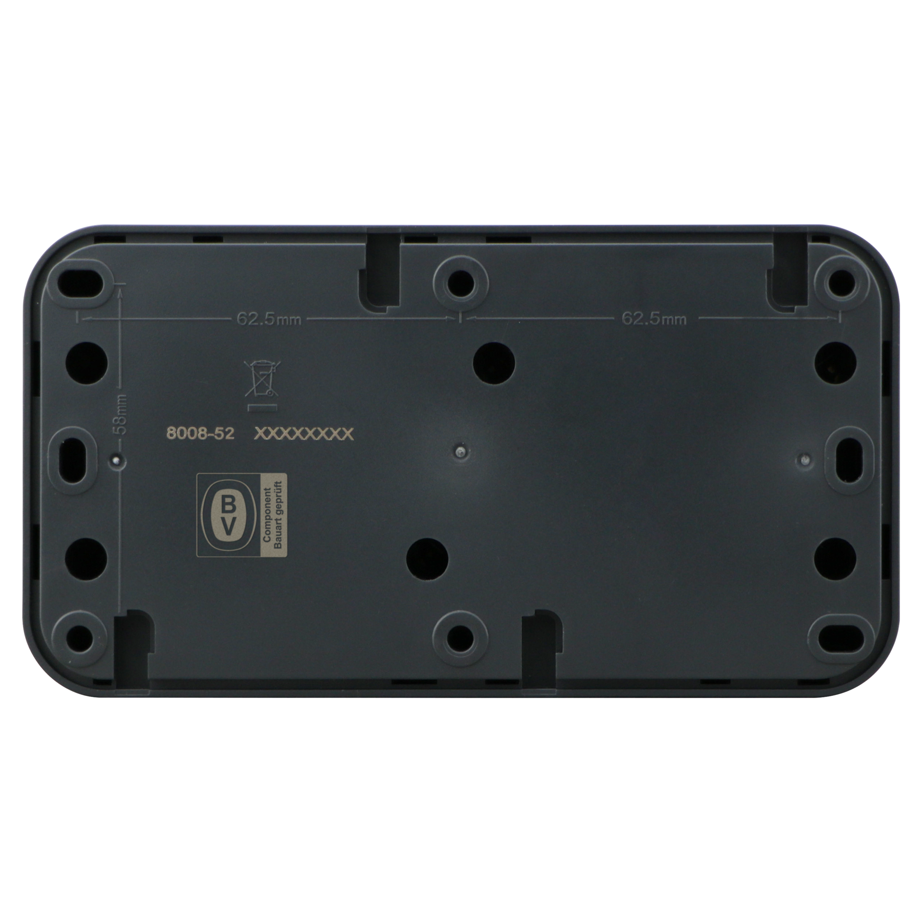 Tomada dupla 2P+T exterior LEXMAN TRAIL ANTRACITE IP55 - 5