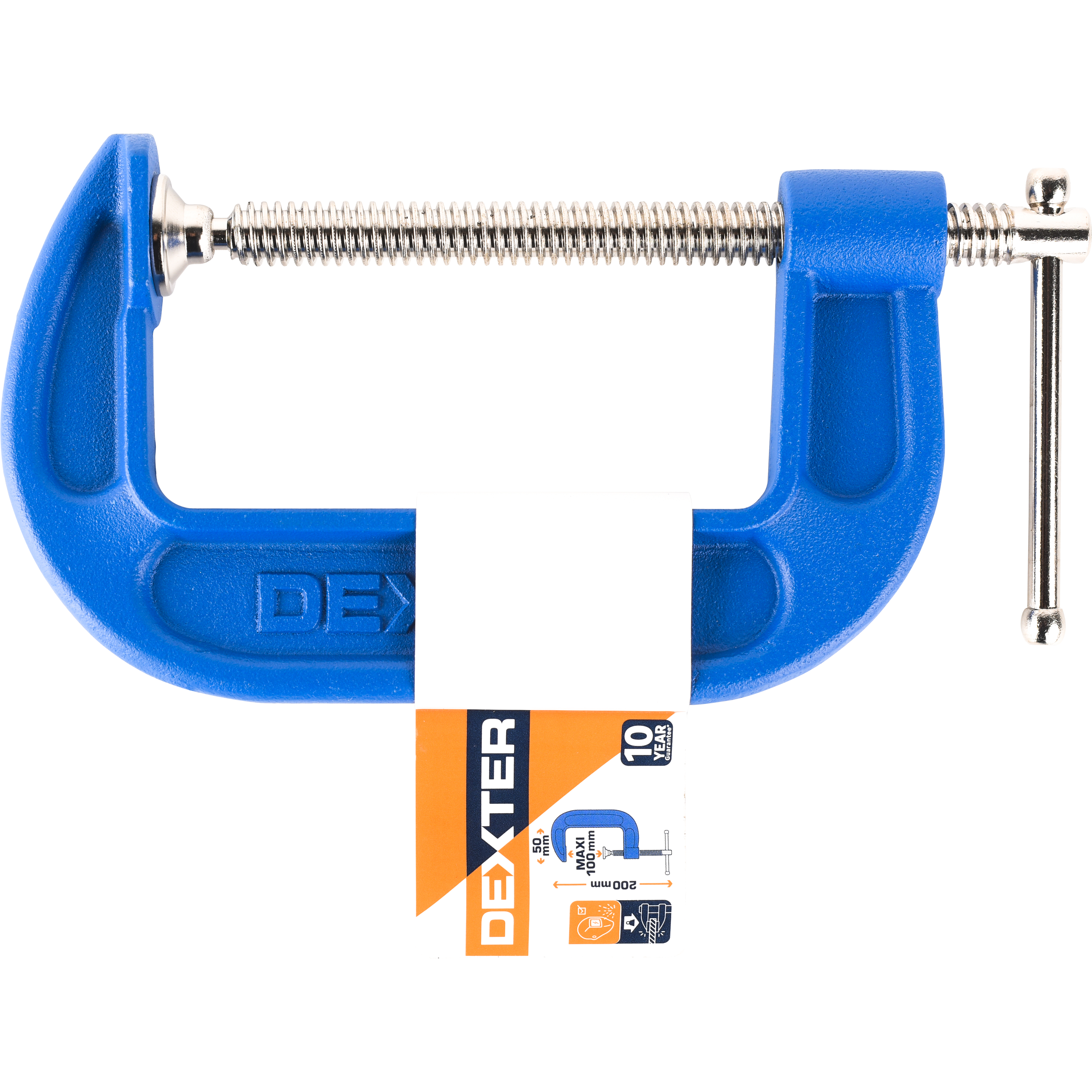 Clip de serrage DEXTER, 100 mm - 5
