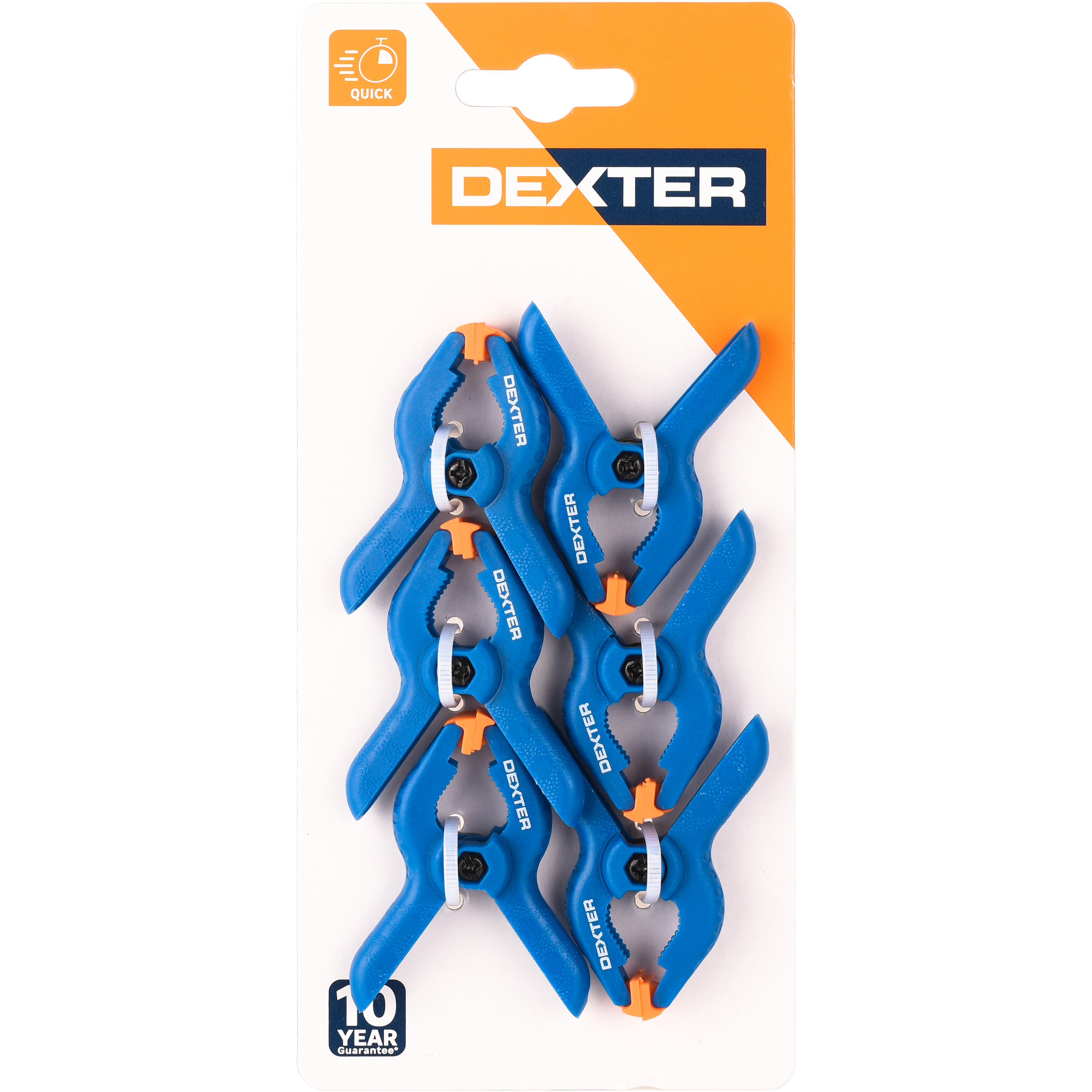 Zestaw ścisków klamrowych 65 mm 6 szt. Dexter - 7