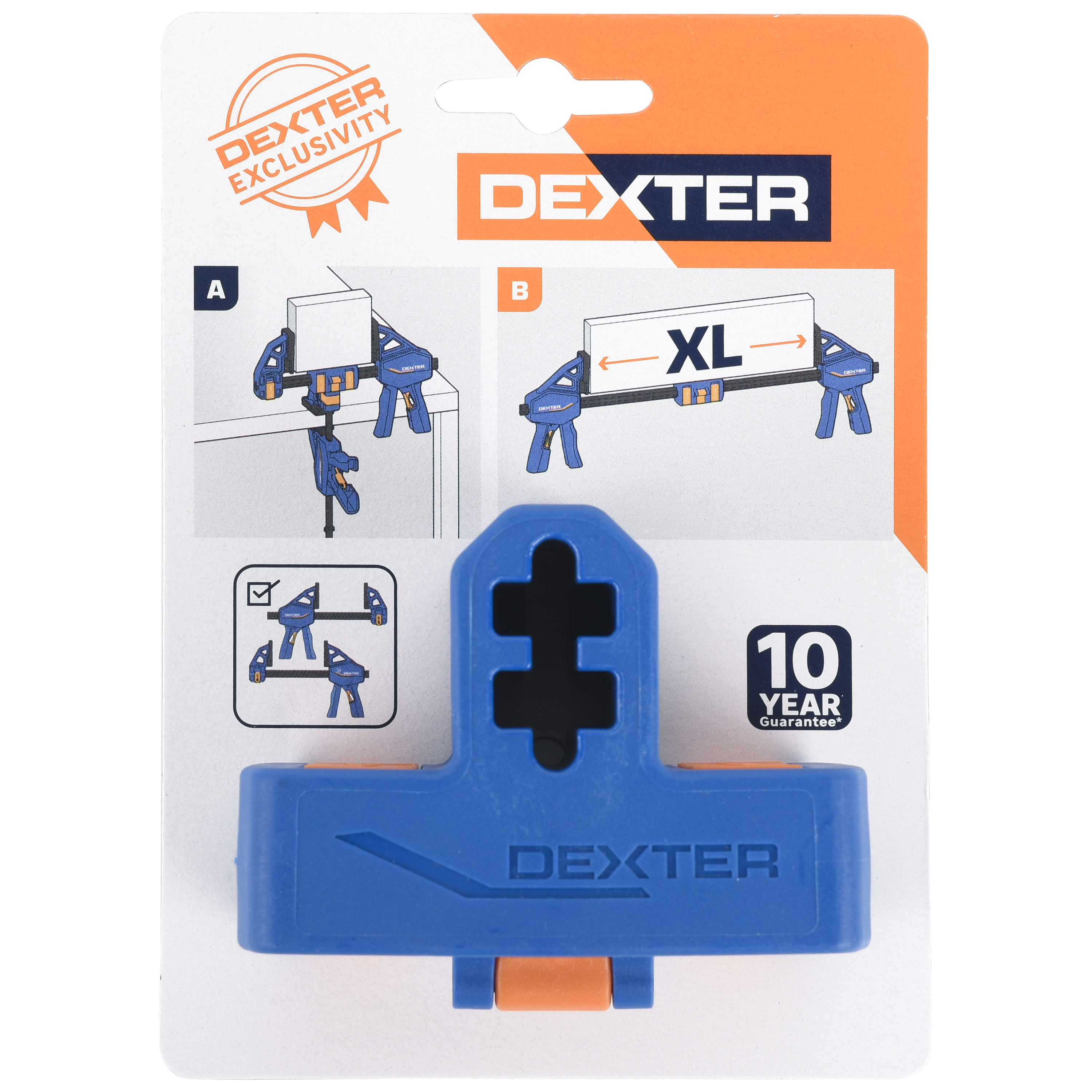 Connecteur multi-usages pour serre-joints 1 main DEXTER - 8
