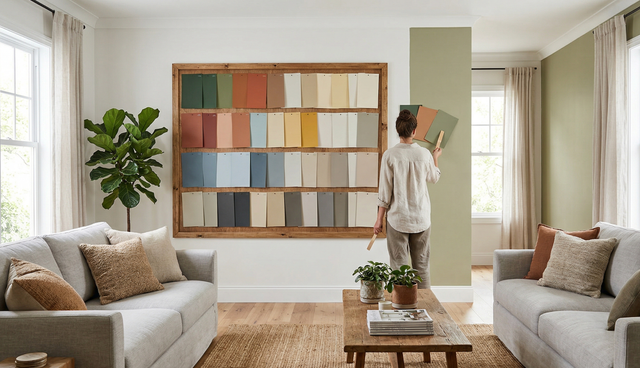 Pintura de interior Montó color verde medio mate 2,5L para paredes y techos, tiempo de secado 1h
