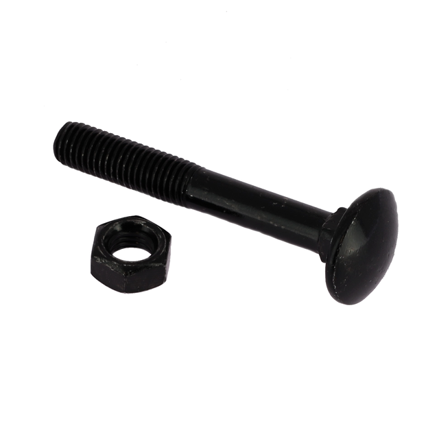Boulon bois acier zingué Diam. 7 x 50 mm Boîte de 25 - VISWOOD