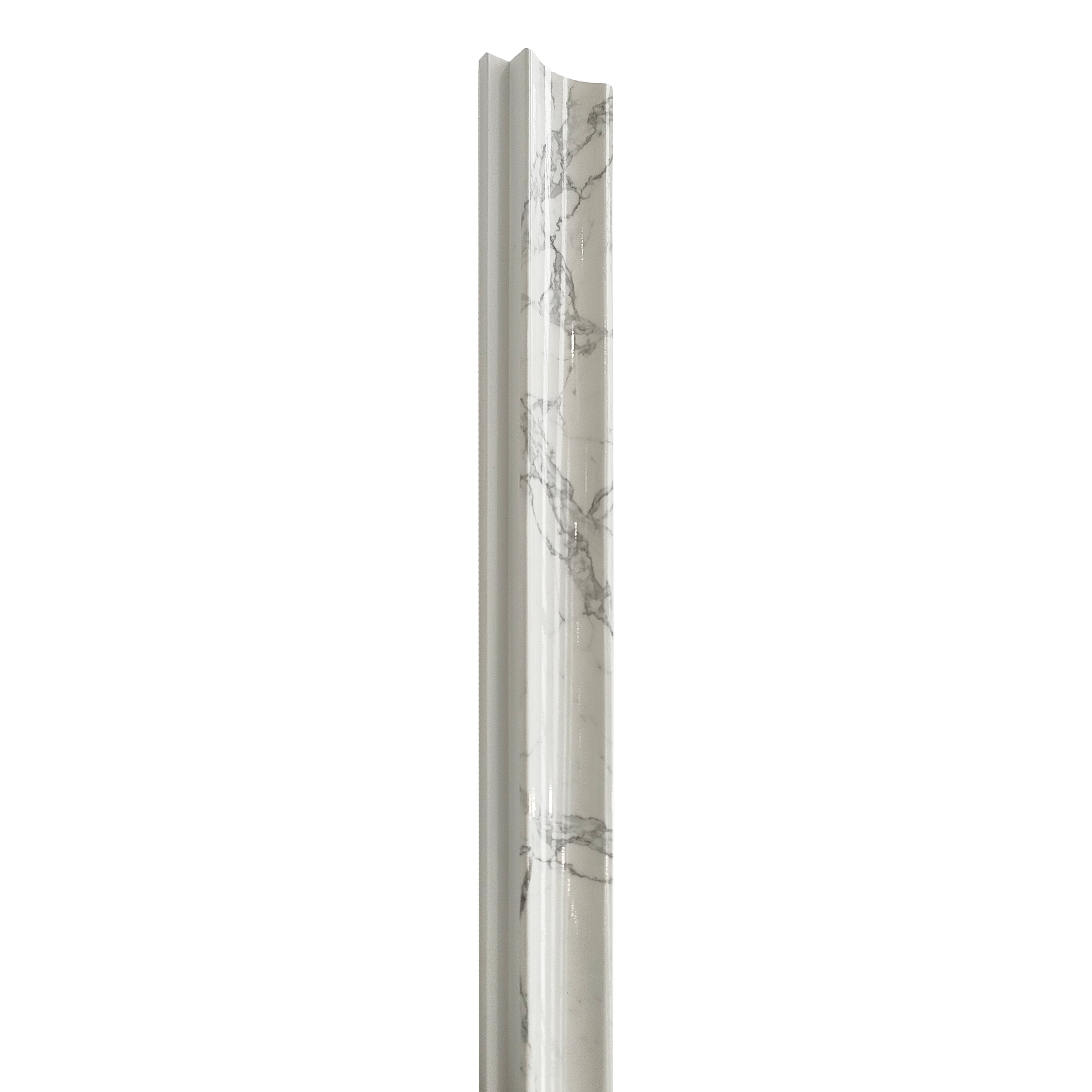 Listwa startowa 265x3.8 cm do paneli ściennych 3D Lineo Marble White