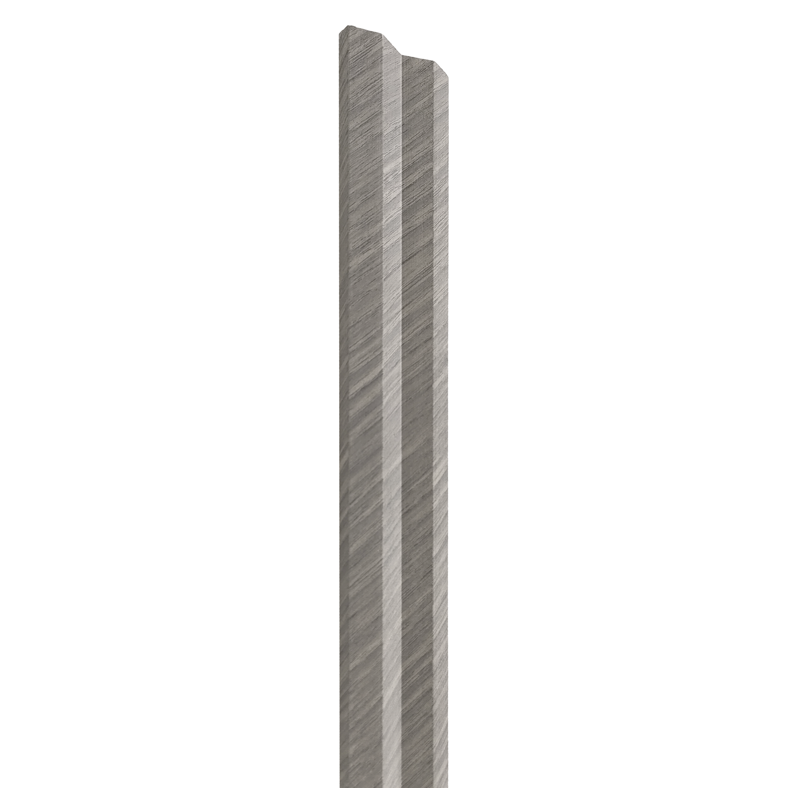 Listwa końcowa 265x4.9 cm do paneli ściennych 3D Lineo Light Grey