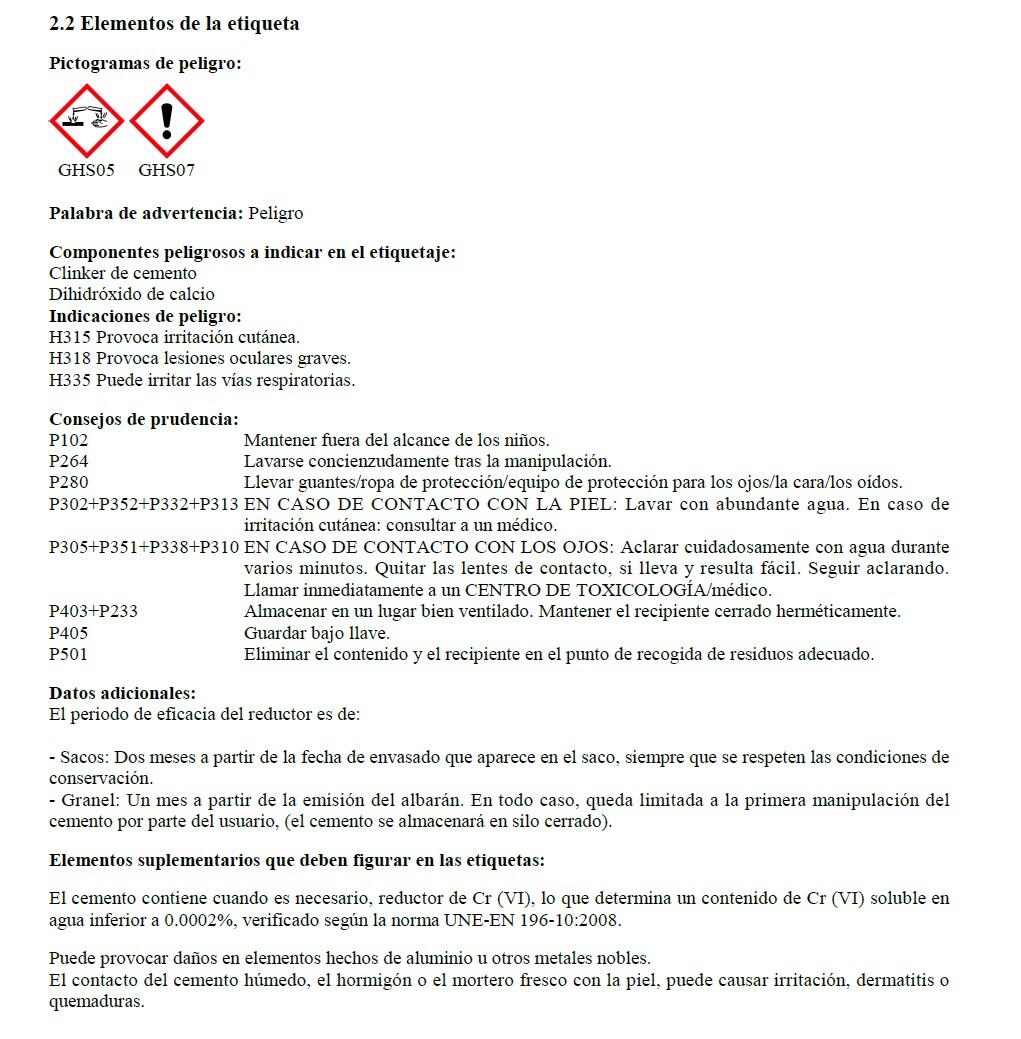 MORT PROYEC CAL CX5 BCO 25KG - 2