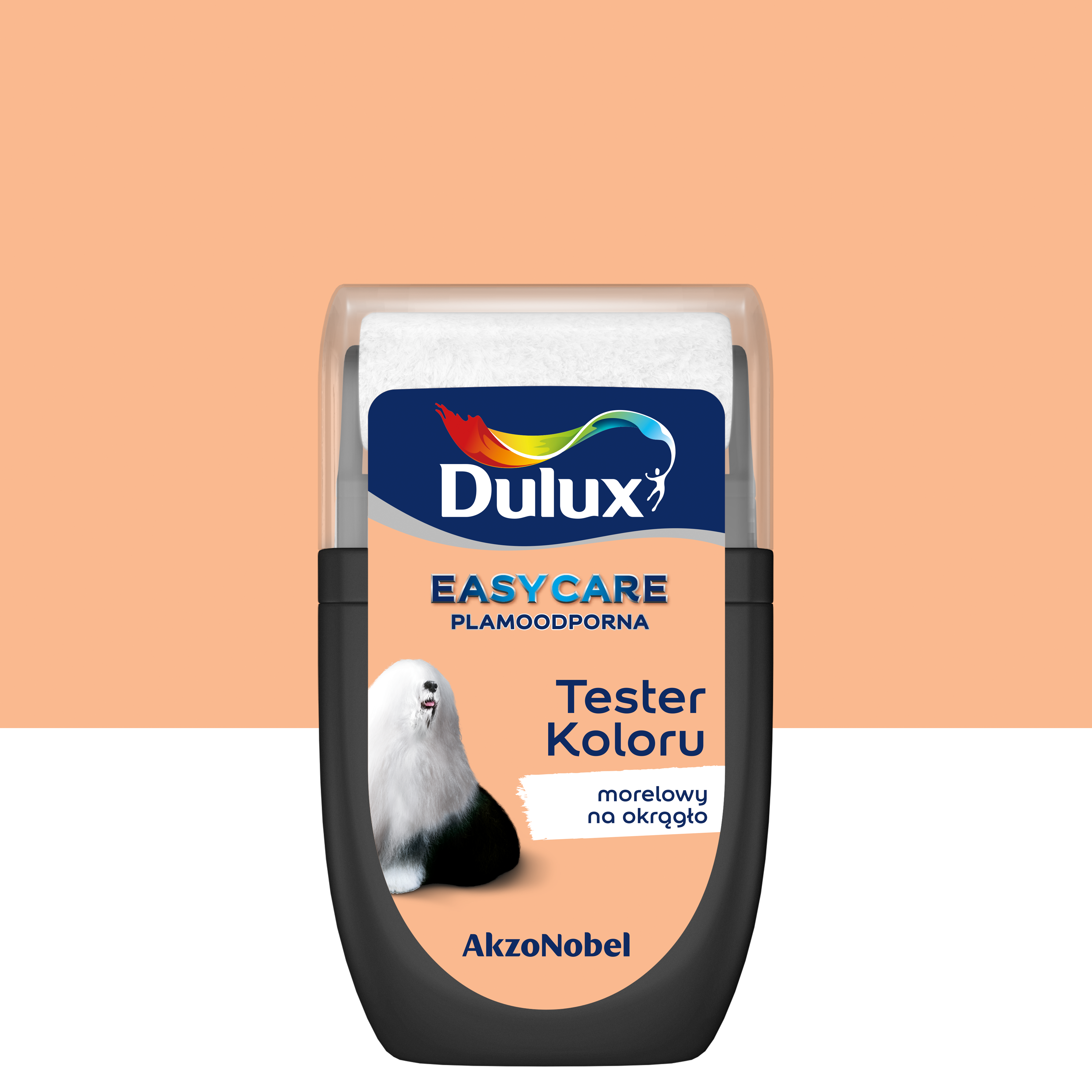 Tester farby Dulux Easycare Morelowy na okrągło 30 ml - 2