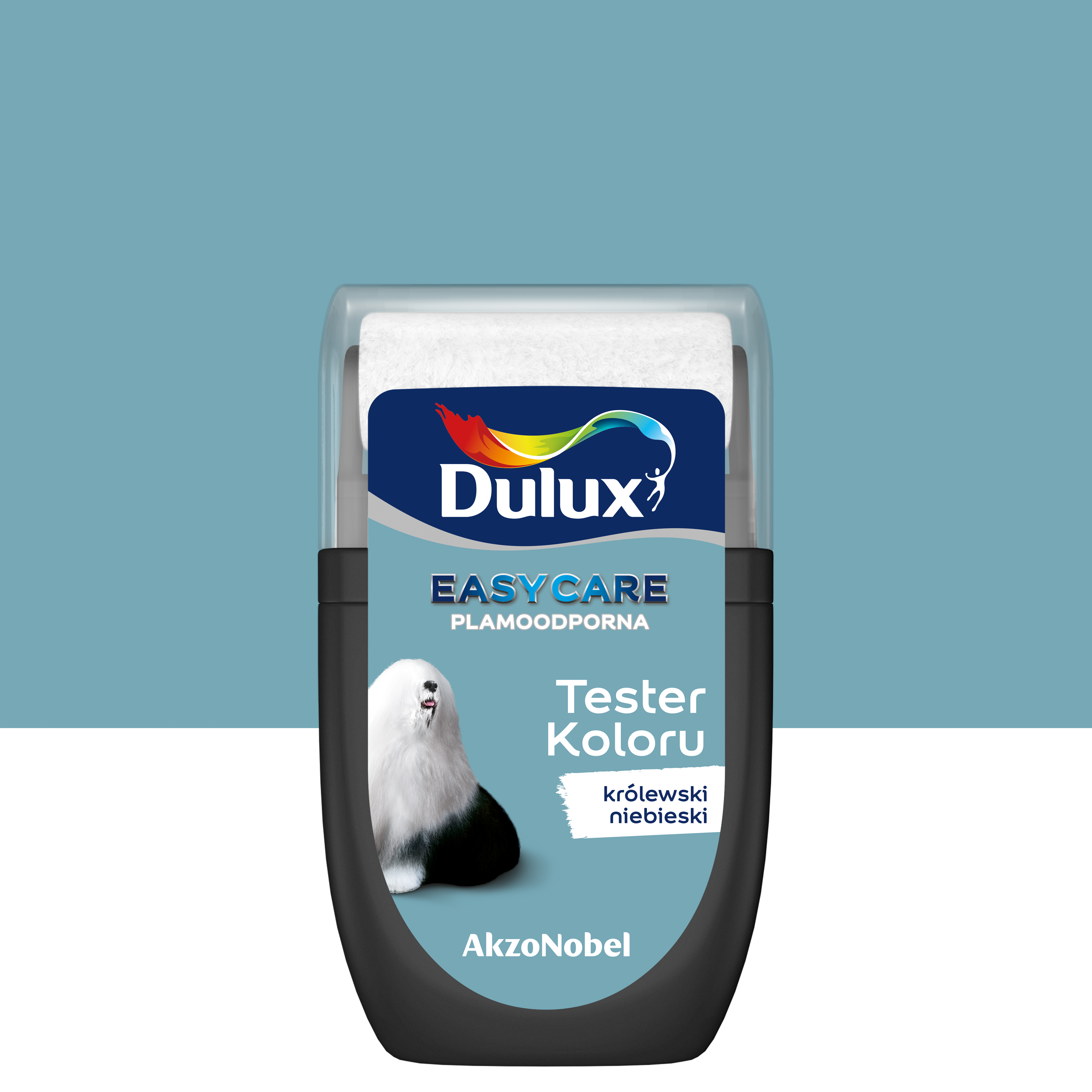Tester farby Dulux Easycare Królewski niebieski 30 ml - 3