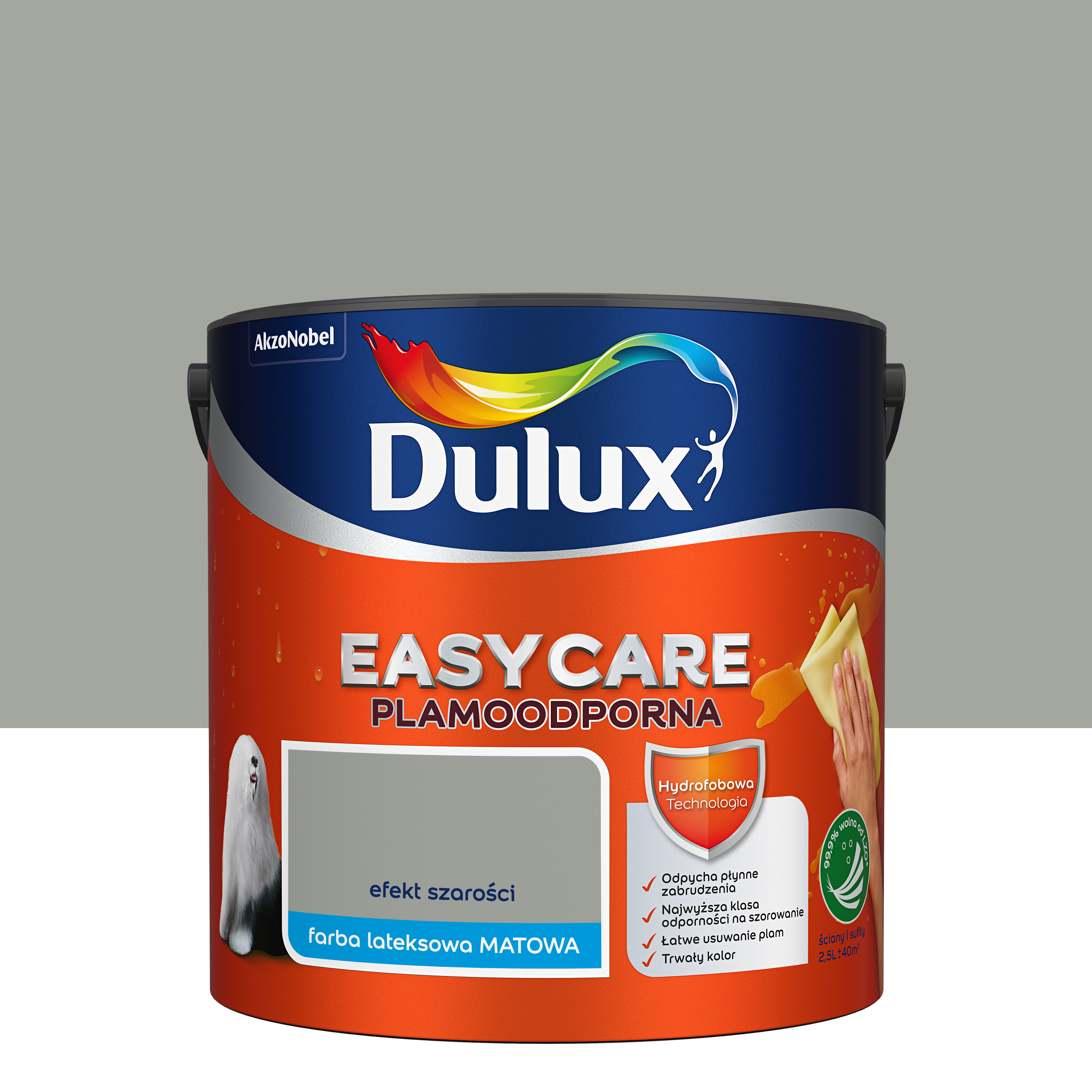 Farba Dulux Easycare Efekt szarości 2.5 l - 2
