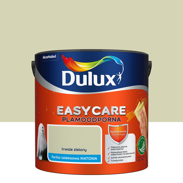 Farba Dulux Easycare Trwale zielony 2.5 l