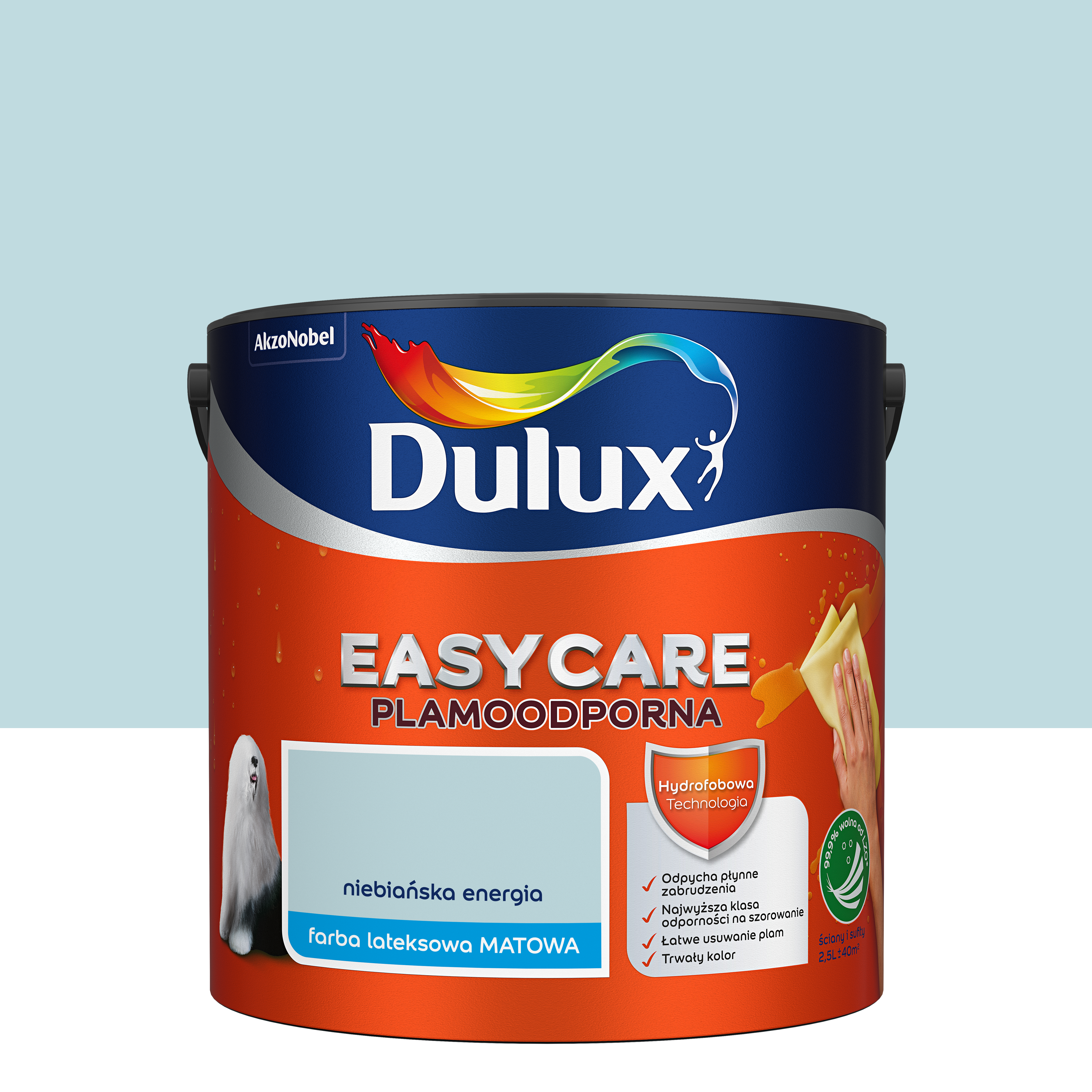 Farba Dulux Easycare Niebiańska energia 2.5 l